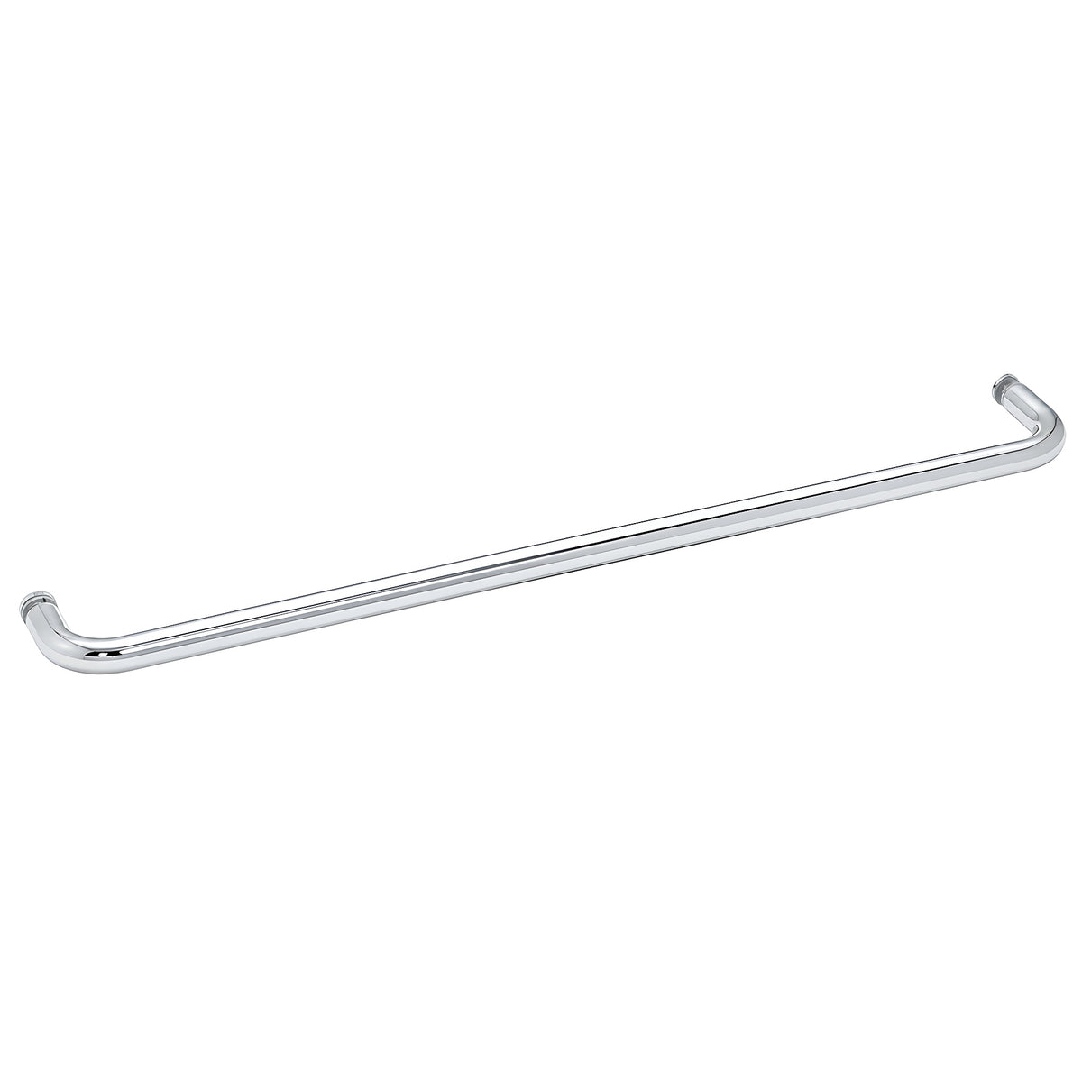 CRL Polished Chrome 24" BM Series Single-Sided Towel Bar Without Metal Washers