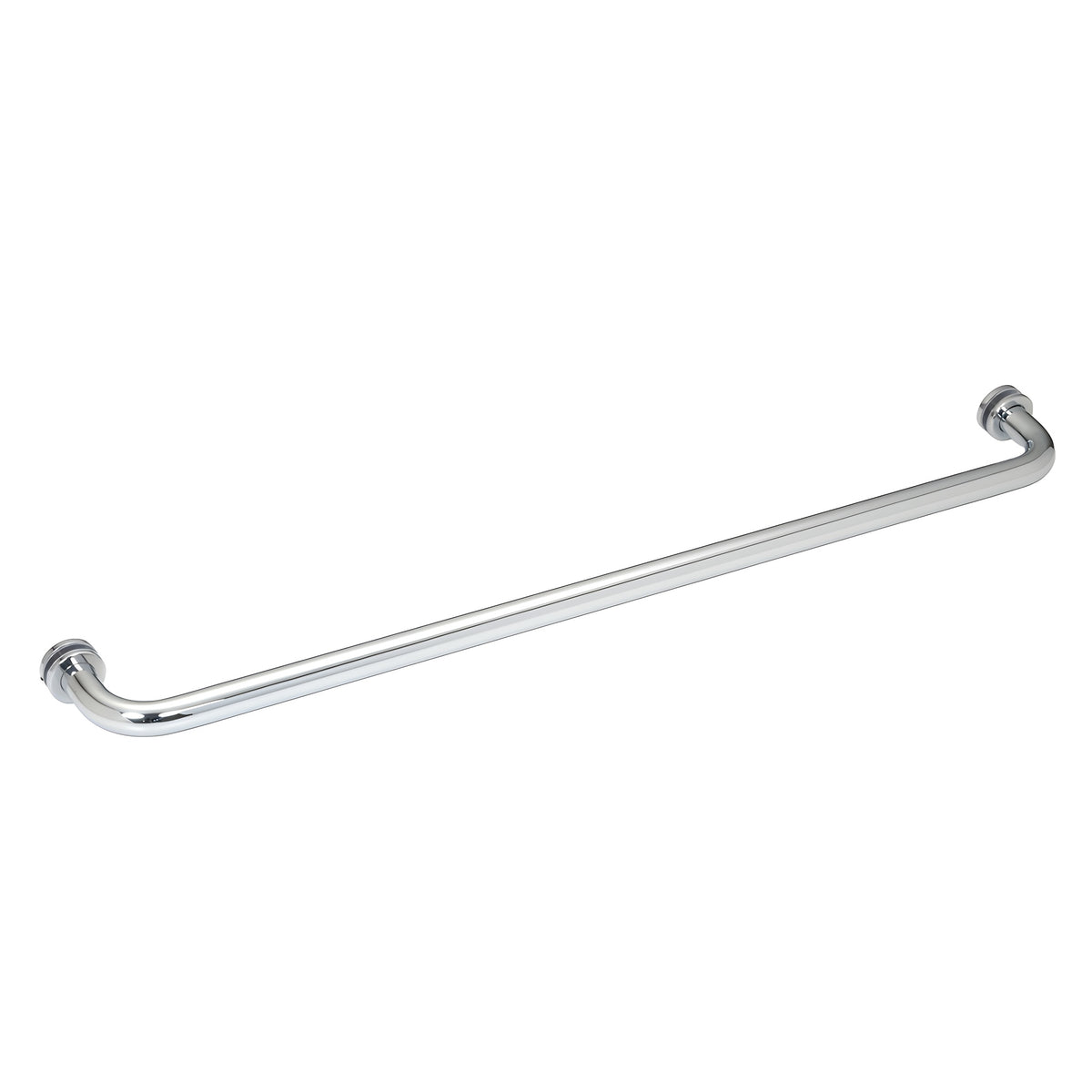 CRL Polished Chrome 24" BM Series Tubular Single-Sided Towel Bar