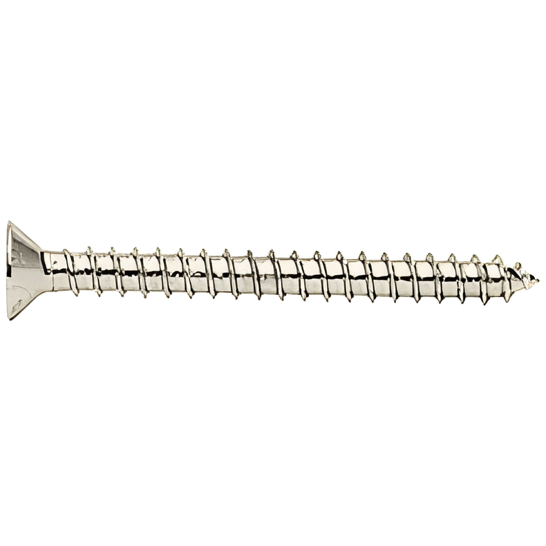 CRL Polished Nickel 10 x 2" Wall Mounting Flat Head Phillips Sheet Metal Screws