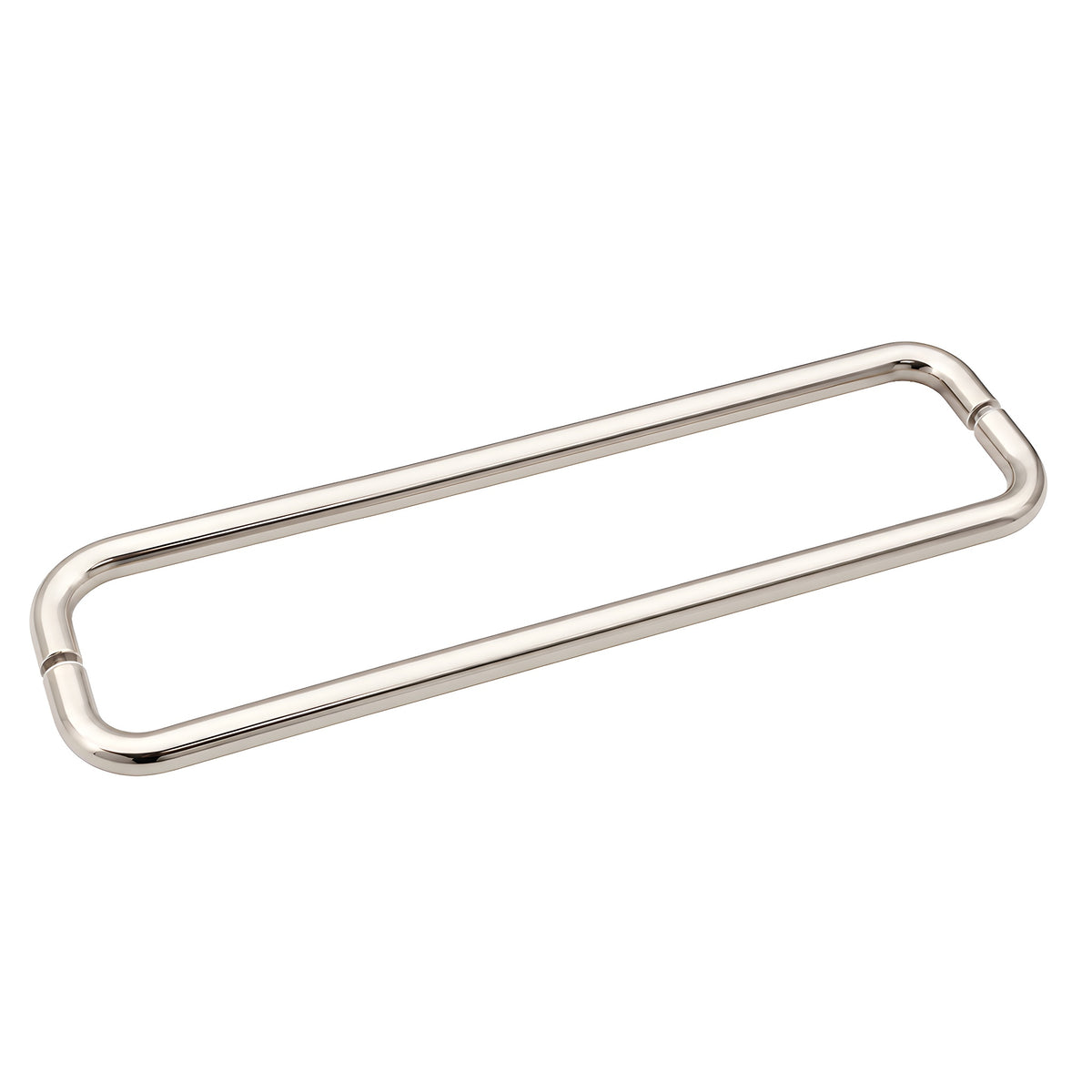 CRL Polished Nickel 18" BM Series Back-to-Back Towel Bar Without Metal Washers
