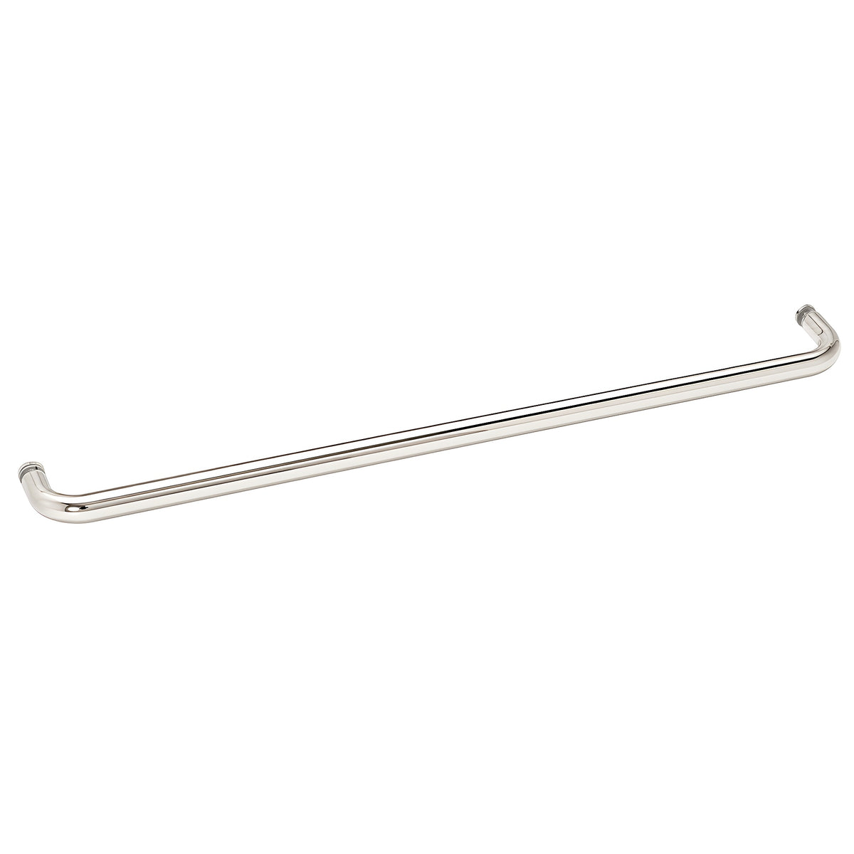 CRL Polished Nickel 24" BM Series Single-Sided Towel Bar Without Metal Washers