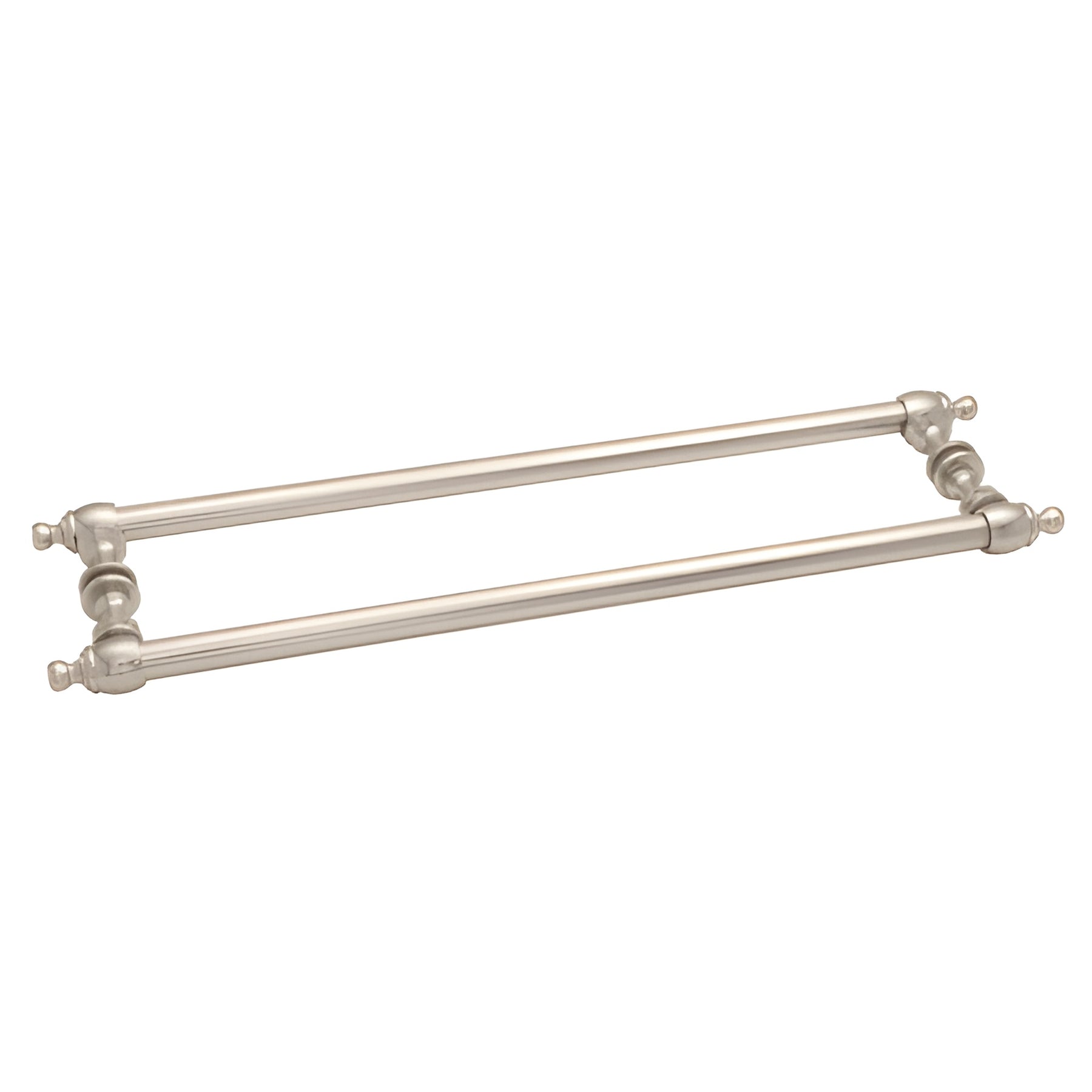 CRL Polished Nickel Colonial Style 18" Back-to-Back Towel Bars