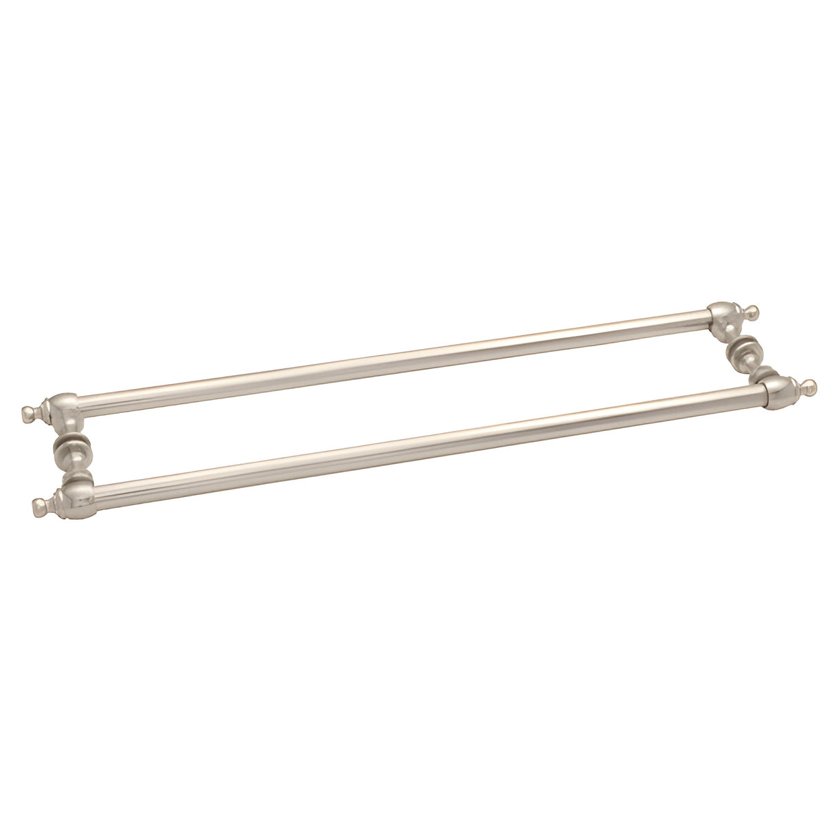 CRL Polished Nickel Colonial Style 24" Back-to-Back Towel Bars