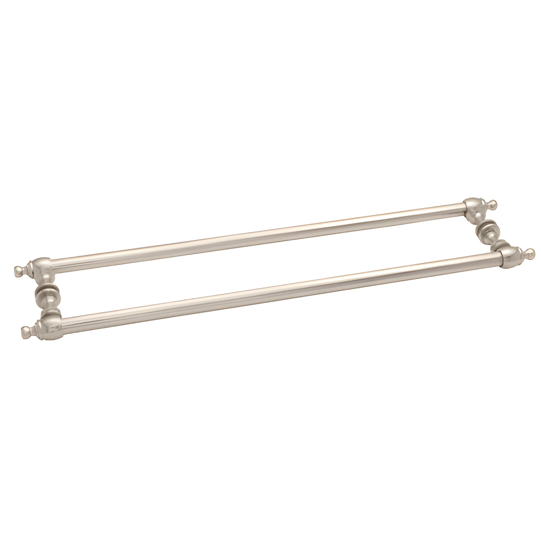 CRL Polished Nickel Colonial Style 24" Back-to-Back Towel Bars