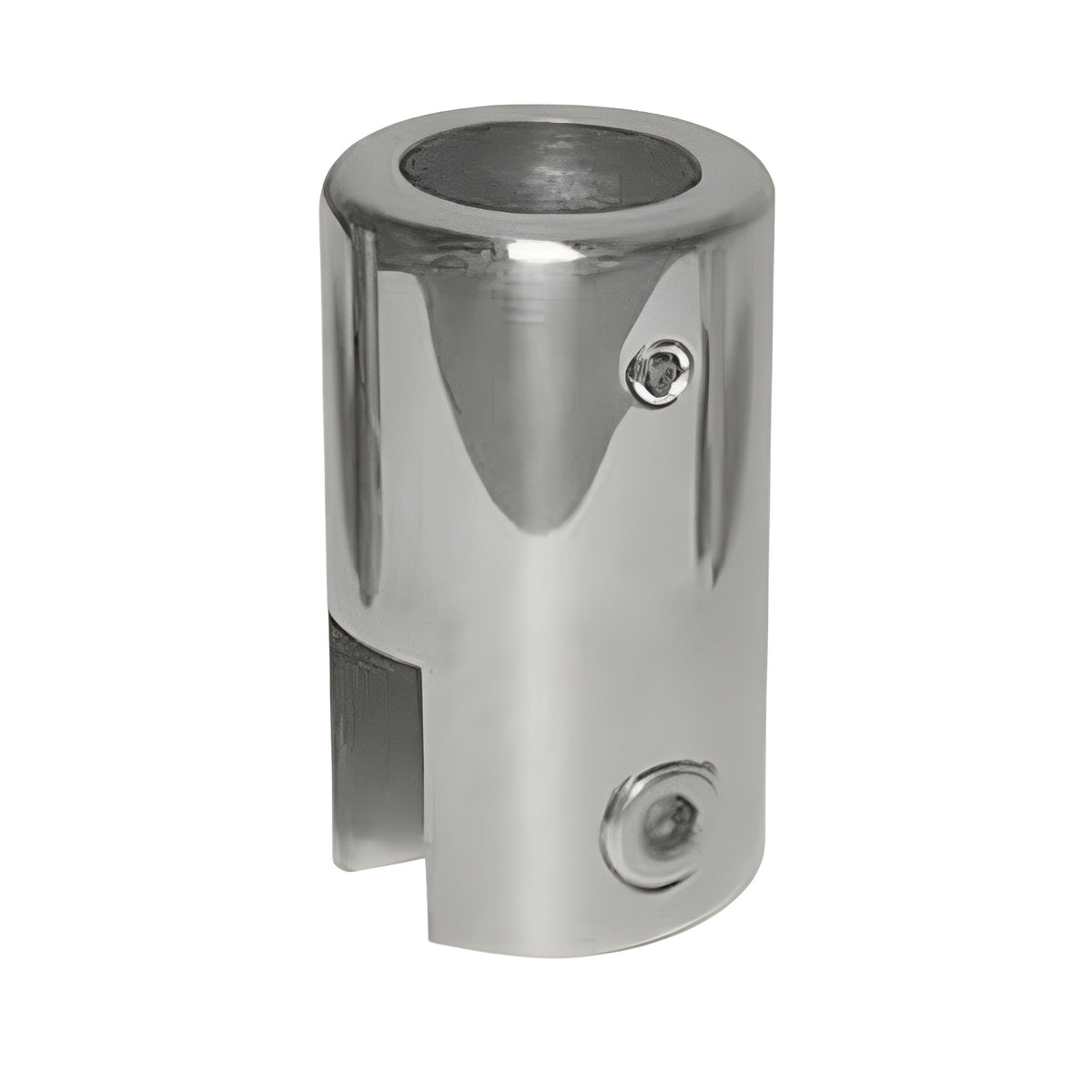 CRL Polished Nickel Support Bar Bracket for 3/8" to 1/2" Glass