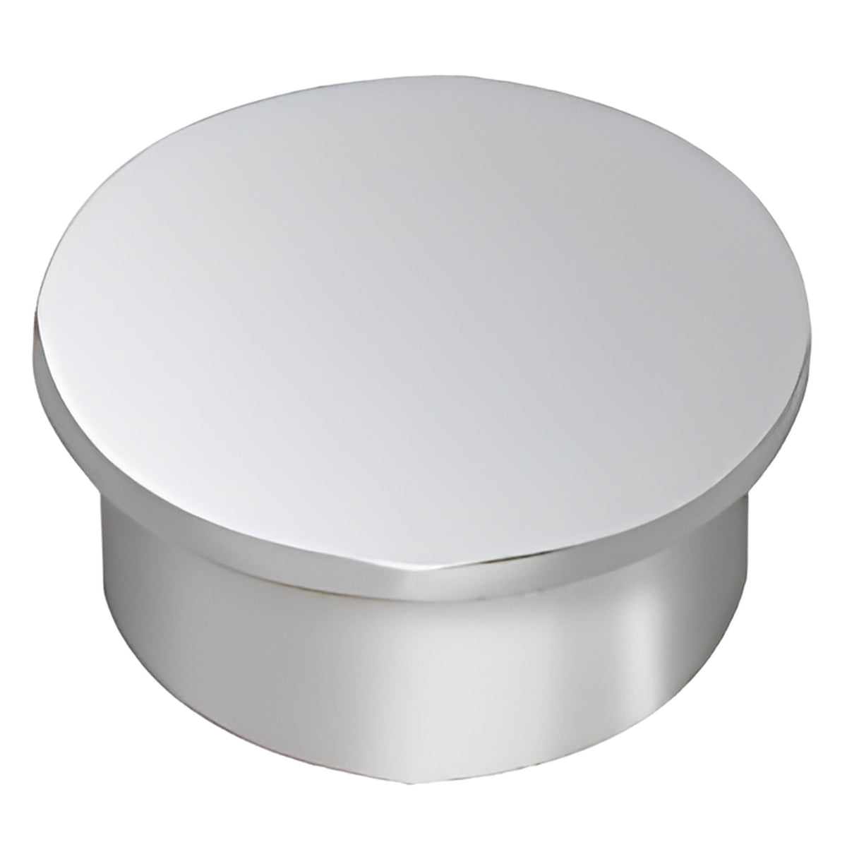 CRL Polished Stainless 1-1/2" Schedule 40 End Cap