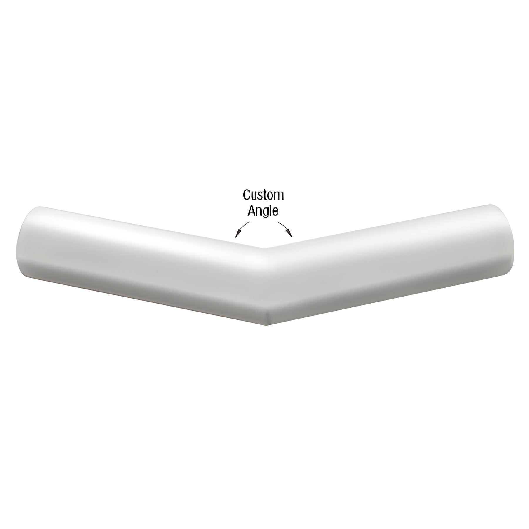 CRL Polished Stainless 1-1/4" Custom Schedule 40 Fabricated Corner