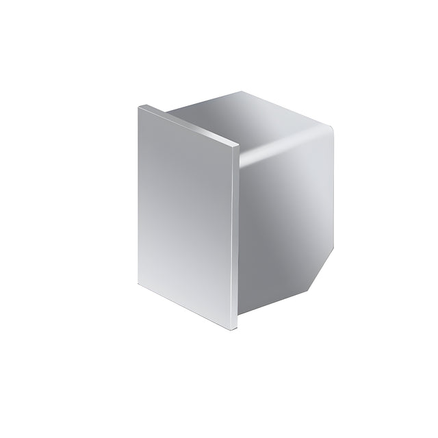 CRL Polished Stainless End Cap for 11 Gauge Cap Railings