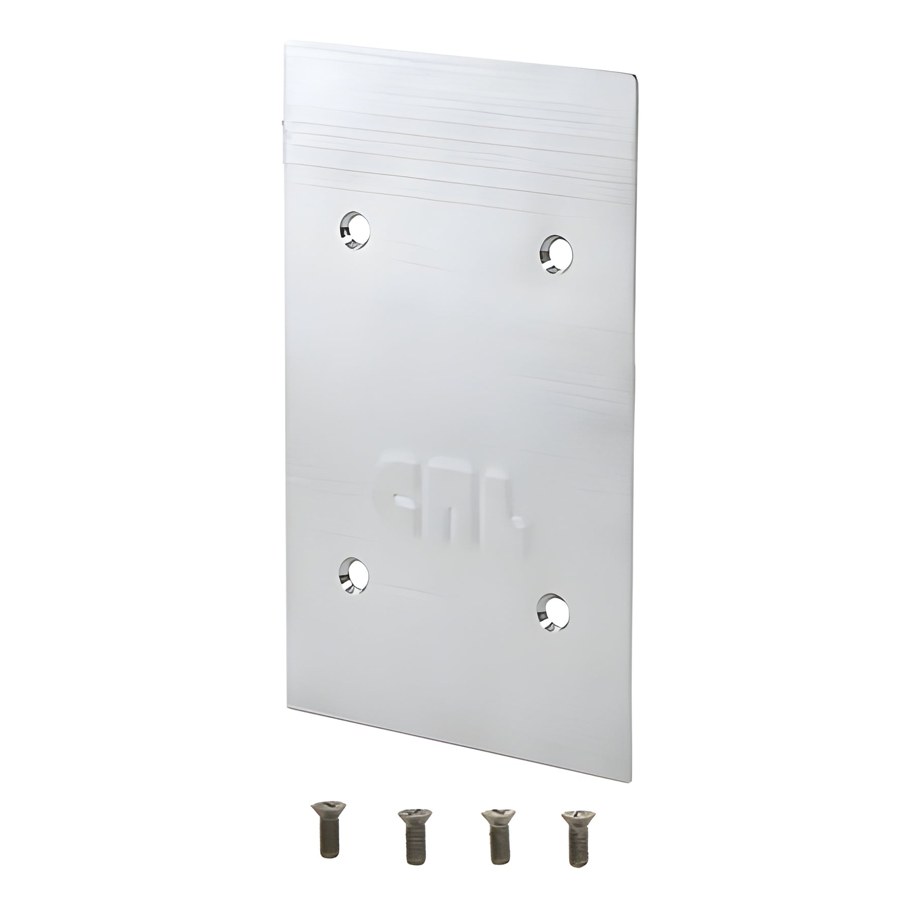CRL Polished Stainless End Cap for 9BL68 Series Standard Square Base Shoe