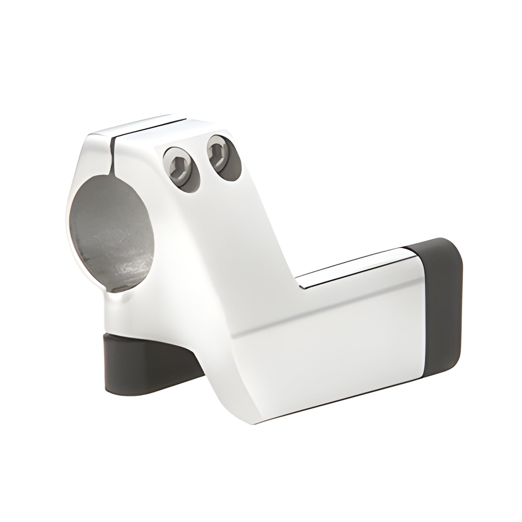 CRL Polished Stainless Laguna Double Roller Left Hand Door Stop for Top Tube