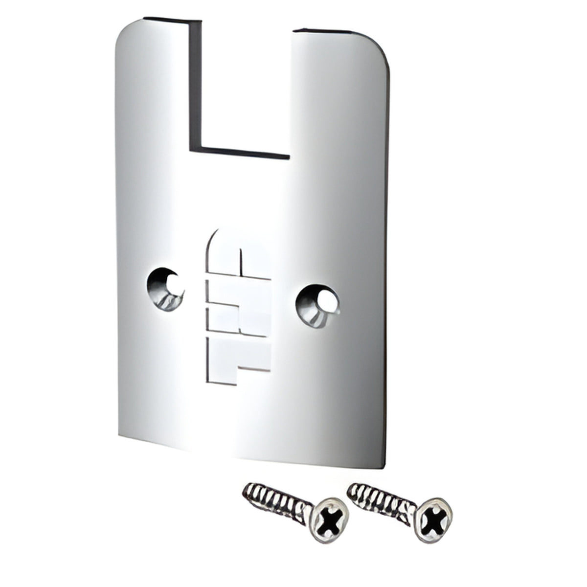 CRL Polished Stainless Low Profile Sidelite Rail Cap with Screws