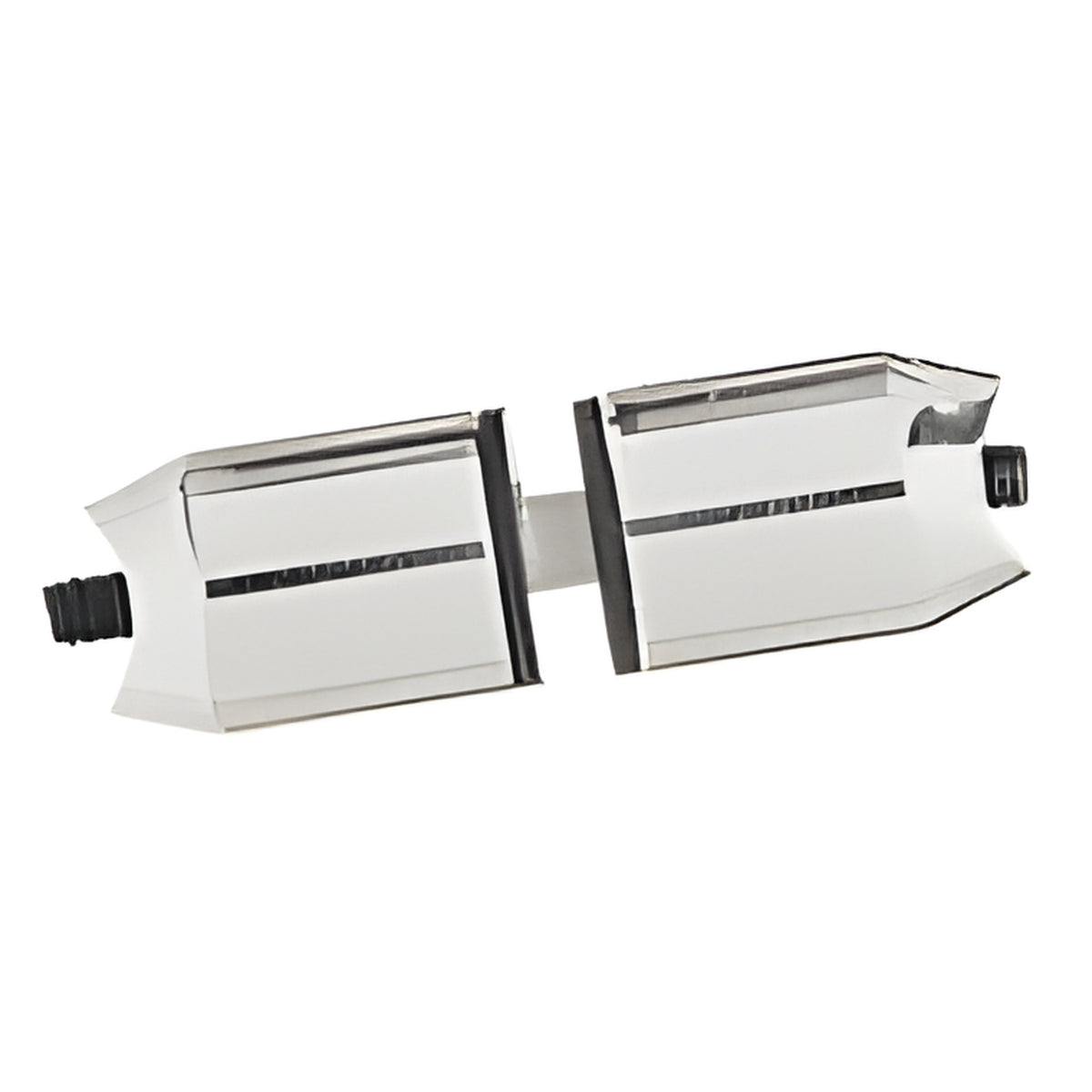 CRL Polished Stainless Mid-Post for Extra Length Ladder Style Pulls