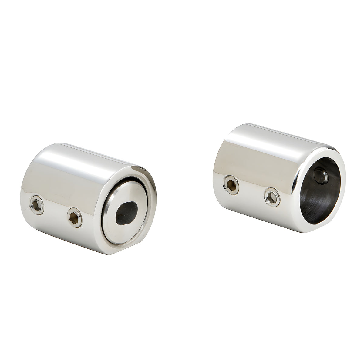 CRL Polished Stainless Steel Crescent Replacement Track Holder Fitting