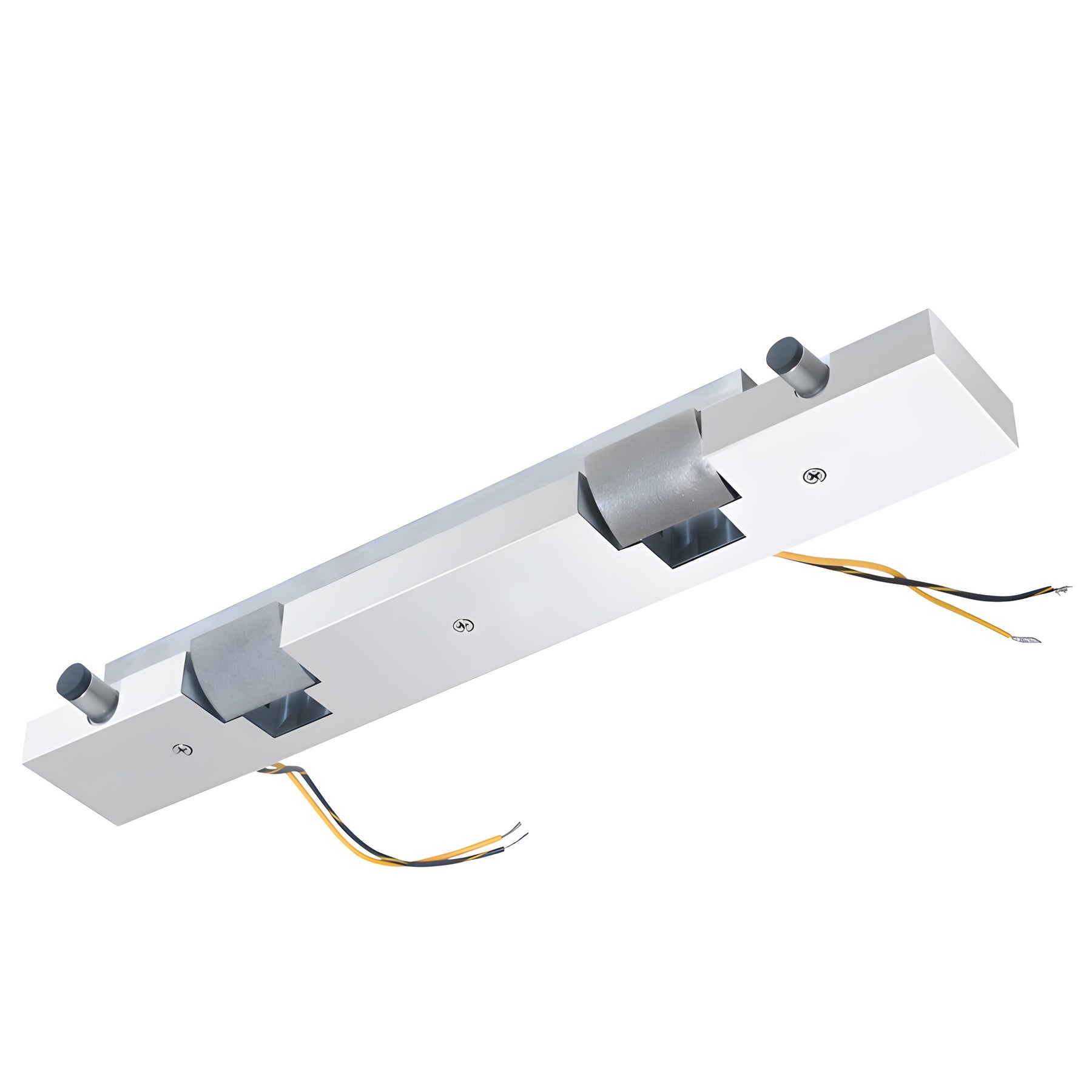 CRL Polished Stainless Steel Electric Strike Keeper for Double Stile Doors - Fail Secure