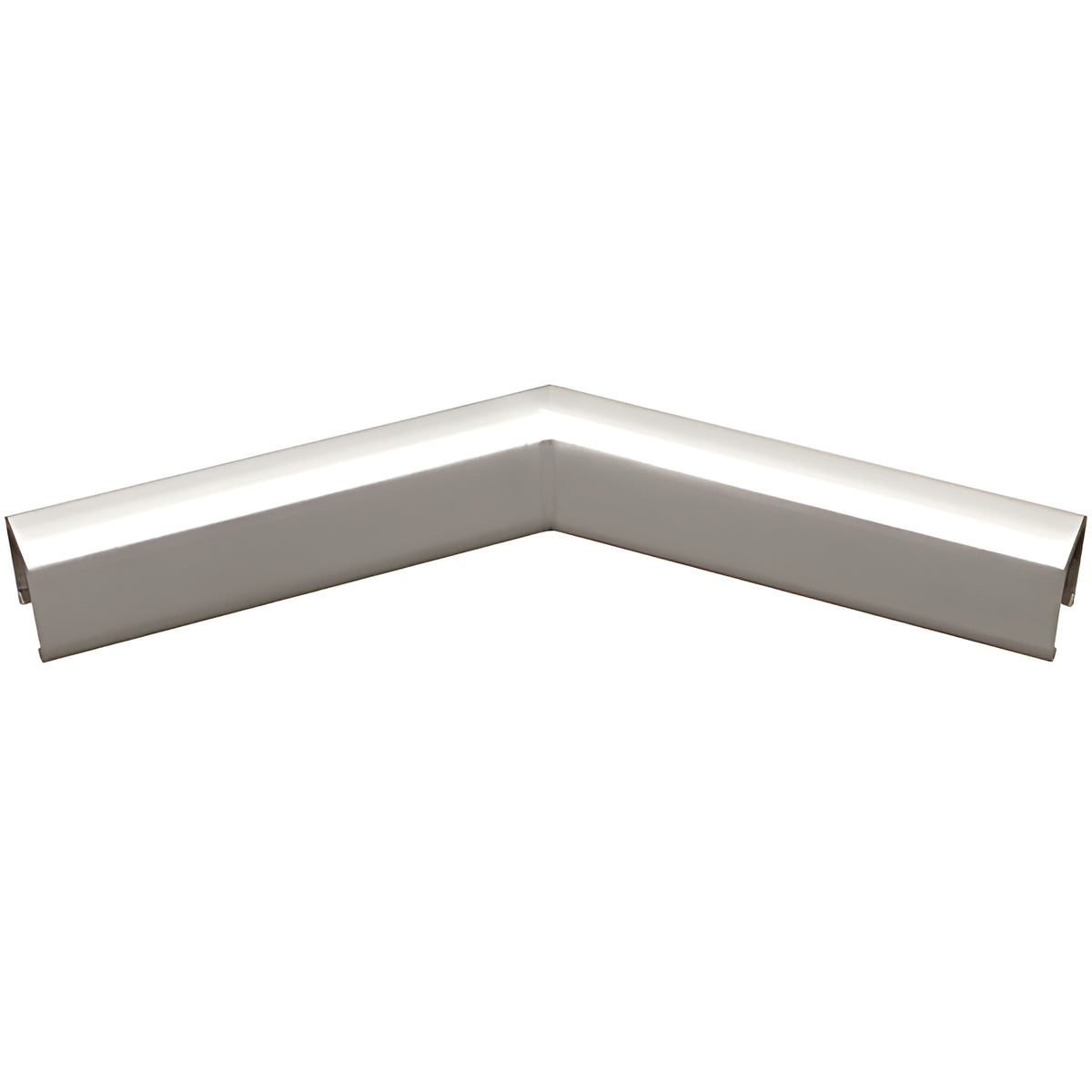 CRL Polished Stainless U-Channel 135 Degree Horizontal Corner for 1/2" Glass Cap Railing