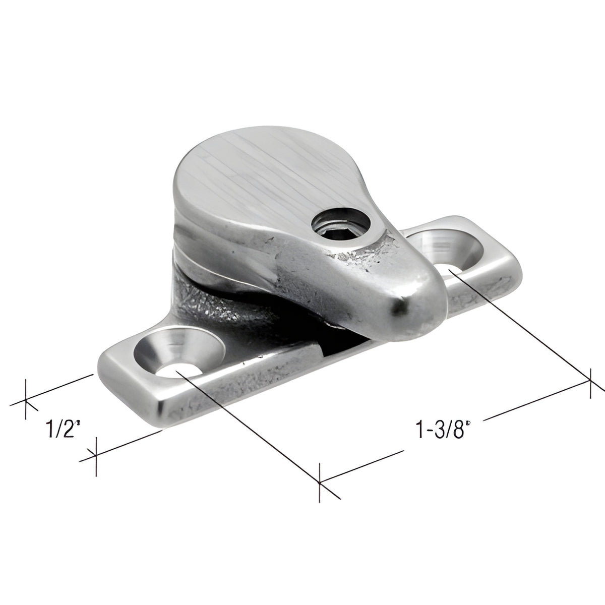 CRL Project-In Casement Window Security Lock 1-3/8" Screw Holes