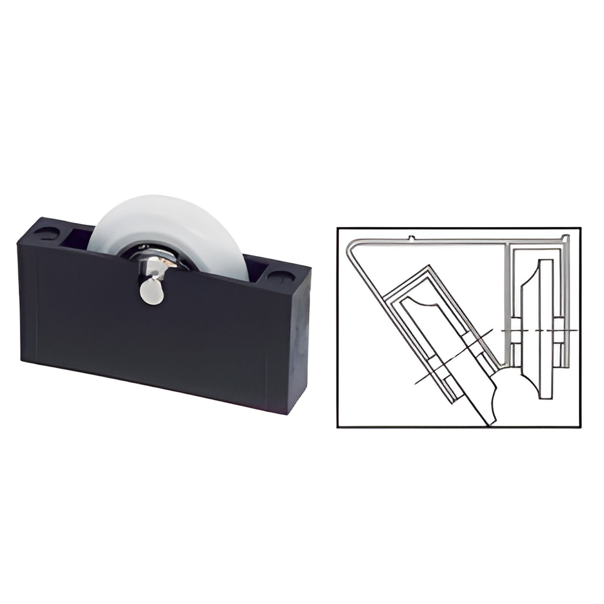 CRL Replacement Roller and Housing for PTC Series Production T-Cutters