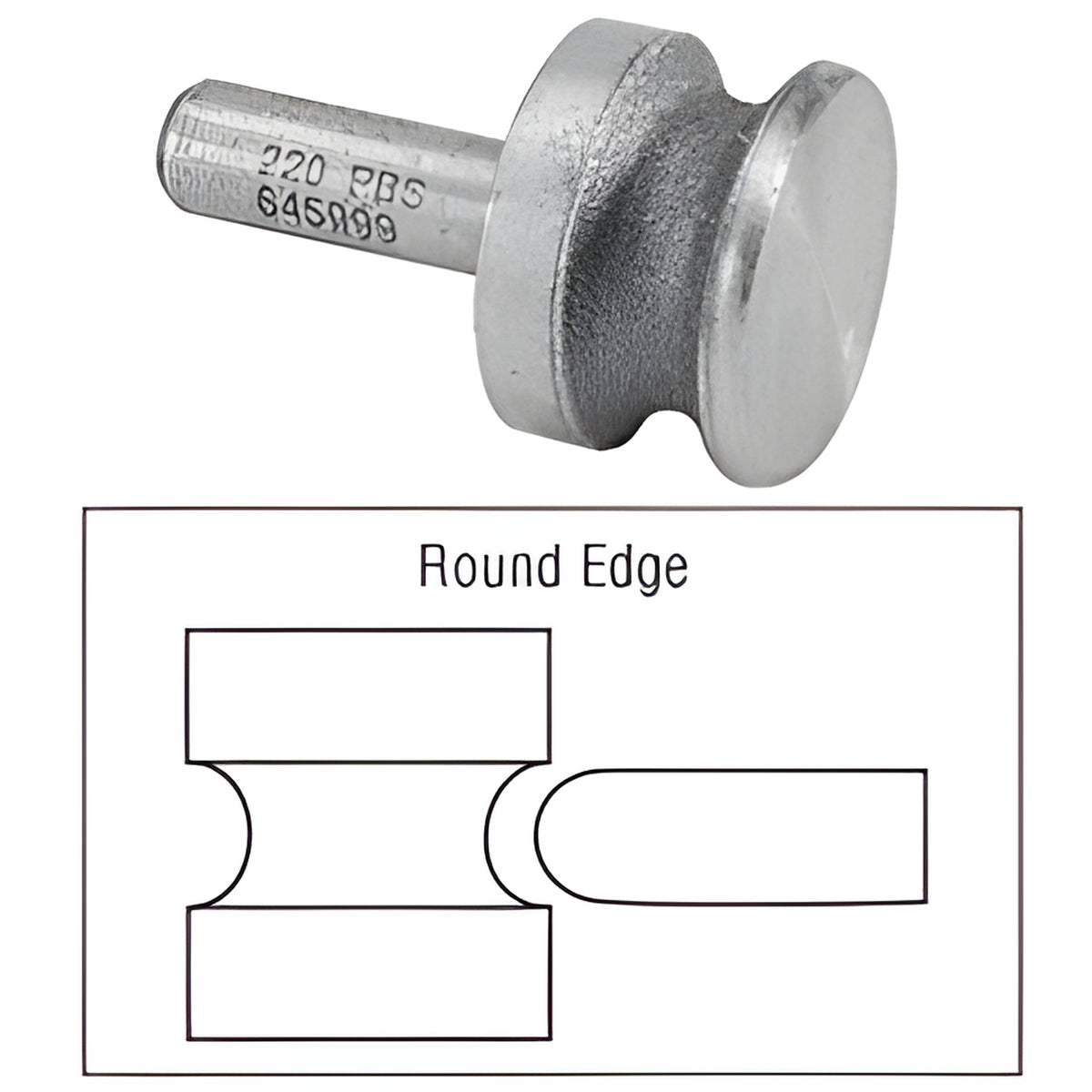 CRL Round Edge Diamond Grinding Bit