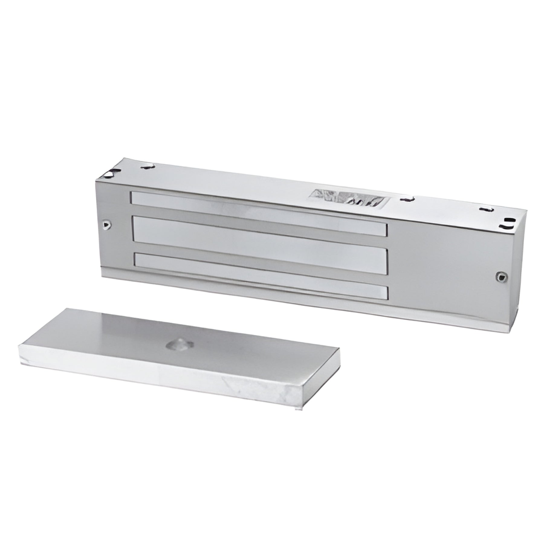 CRL SDC® EMLock® Single Electromagnetic Lock with 1650 Pounds of Holding Force Aluminum Finish