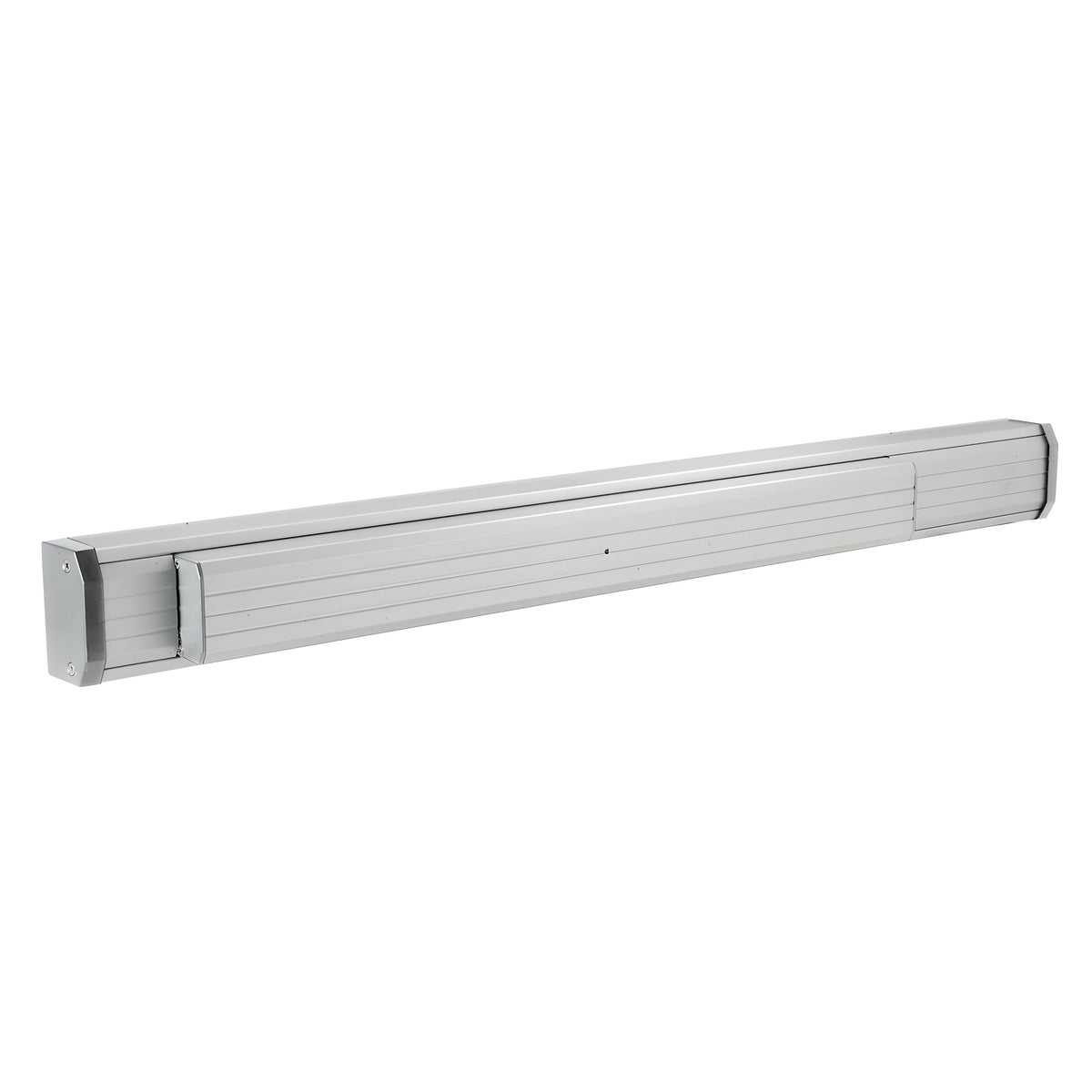 CRL Satin Aluminum 36" Jackson® 1285 Push Pad Concealed Vertical Rod Left Hand Reverse Bevel Panic Exit Device