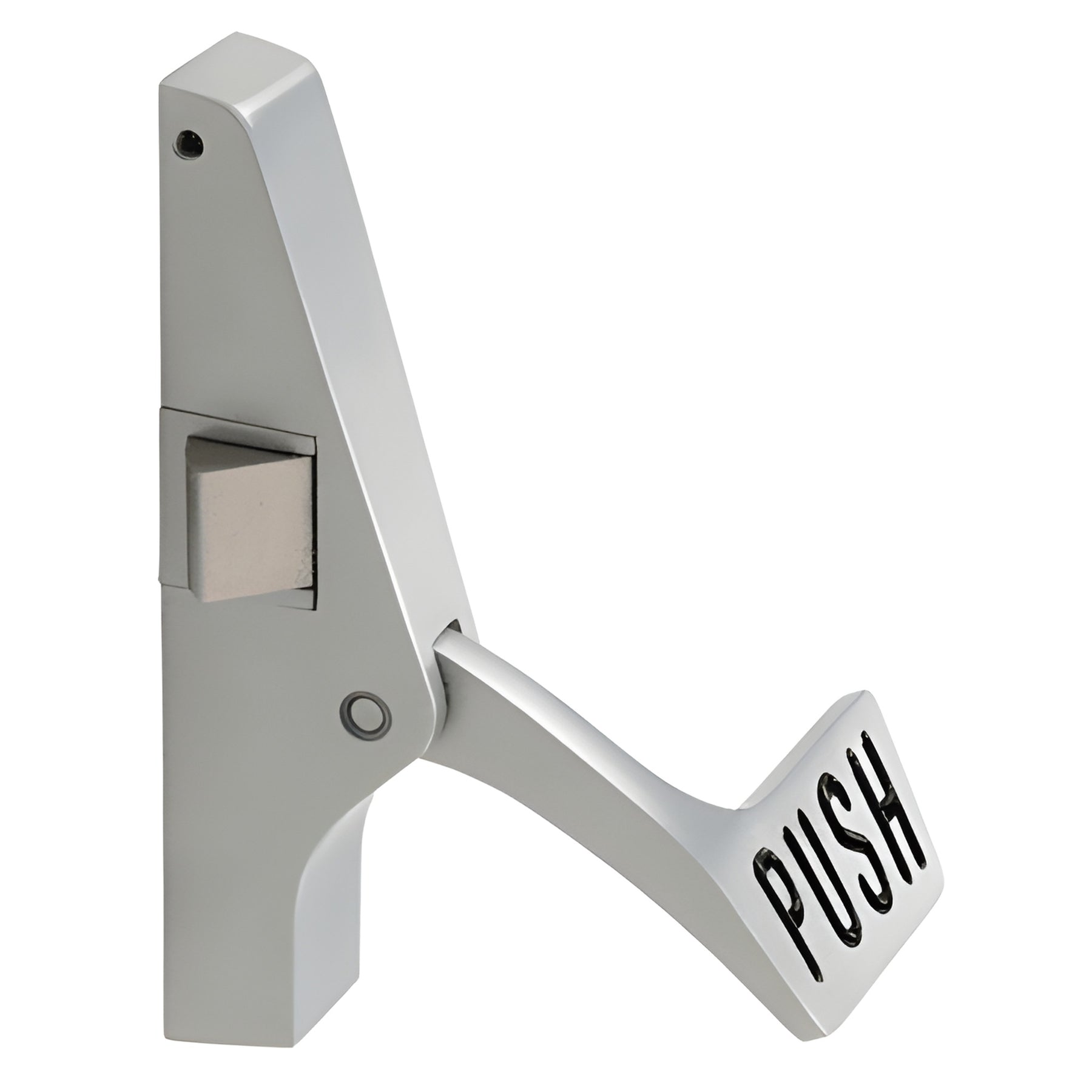 CRL Satin Aluminum Active Body, Arm and Paddle Assembly for Left Hand Reverse Bevel Door for Jackson® 1095P Series Crossbar Rim Panic Exit Device