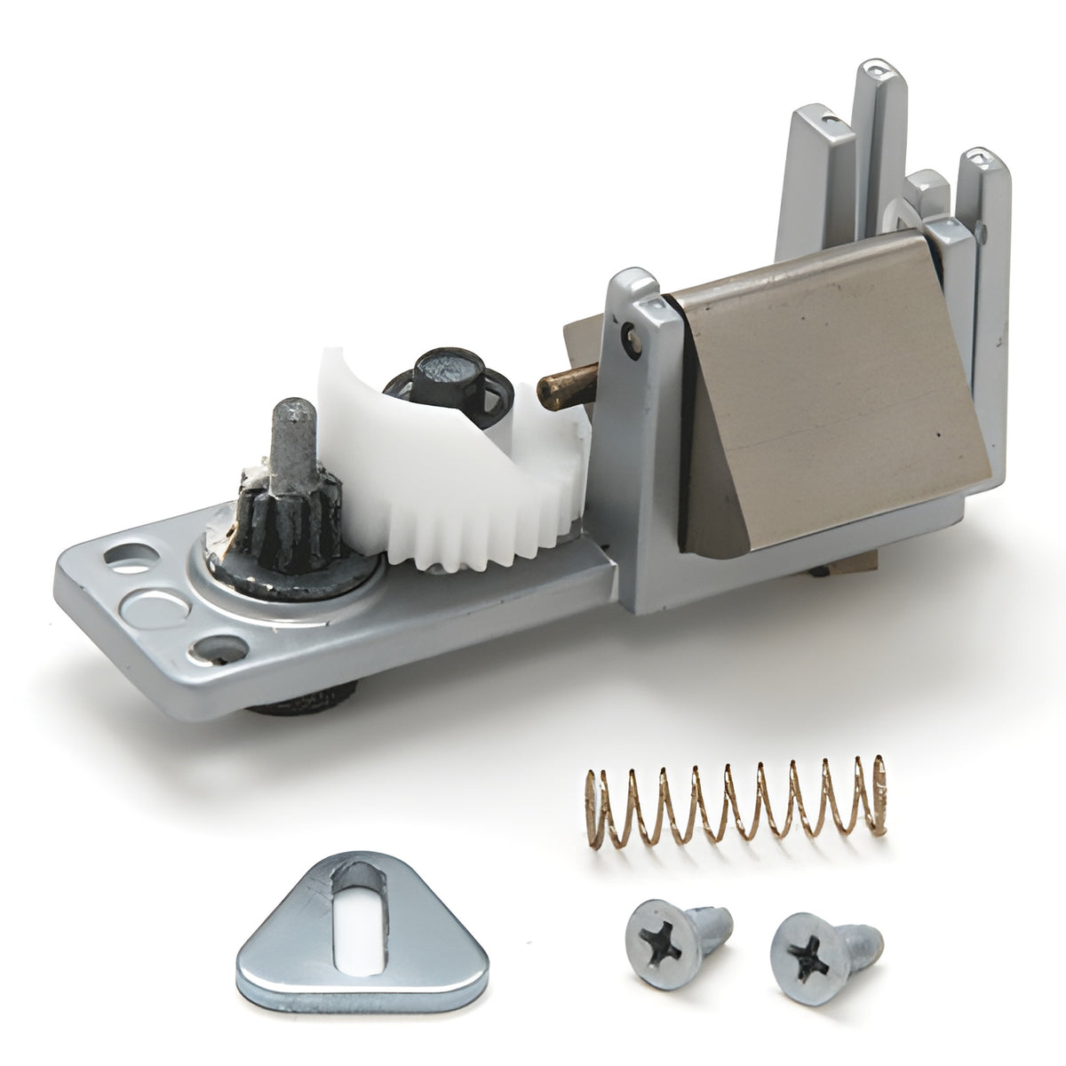 CRL Satin Aluminum Back Plate Sub Assembly for Left Hand Reverse Bevel for Jackson® 1095 Series Crossbar Rim Panic Exit Device