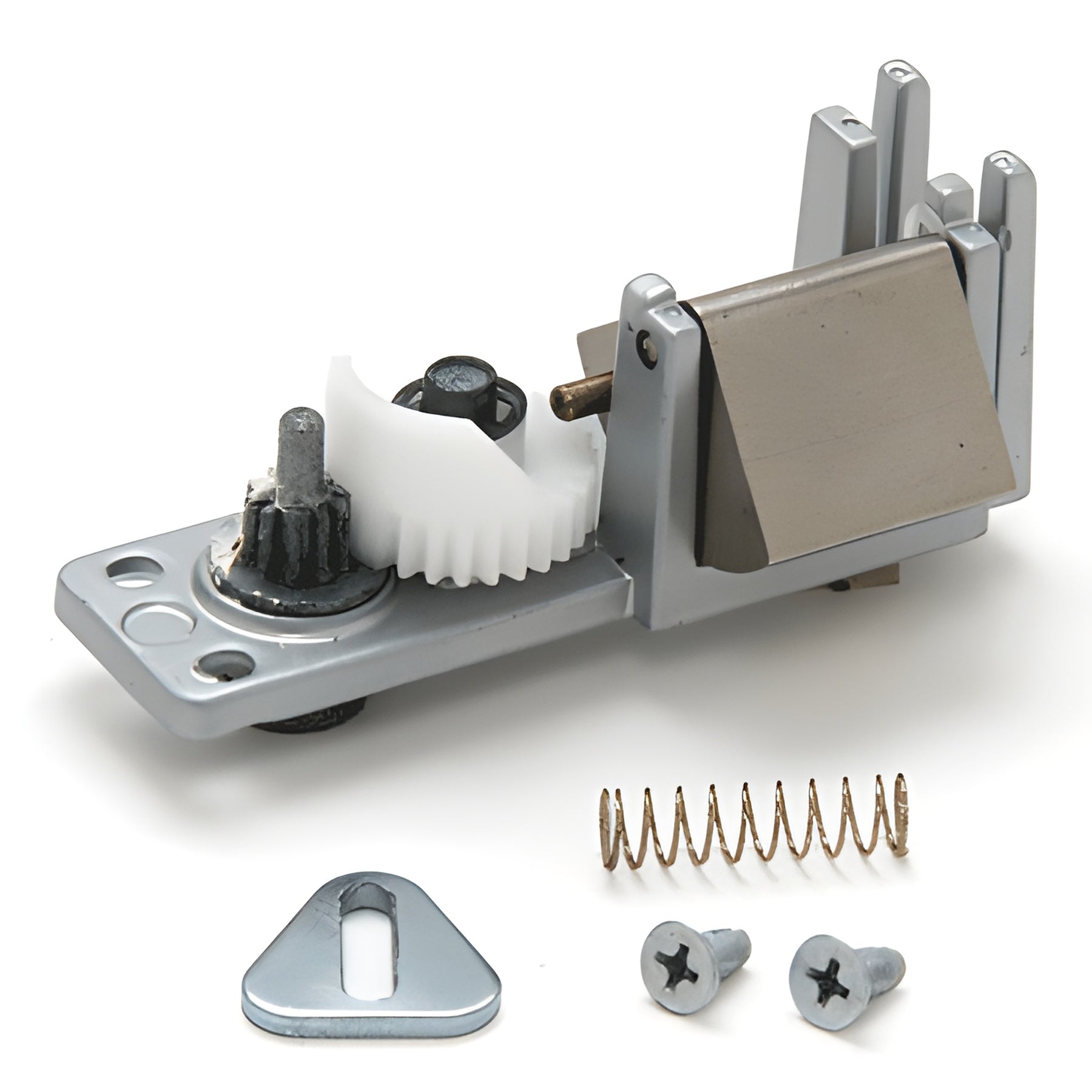 CRL Satin Aluminum Back Plate Sub Assembly for Left Hand Reverse Bevel for Jackson® 1095 Series Crossbar Rim Panic Exit Device