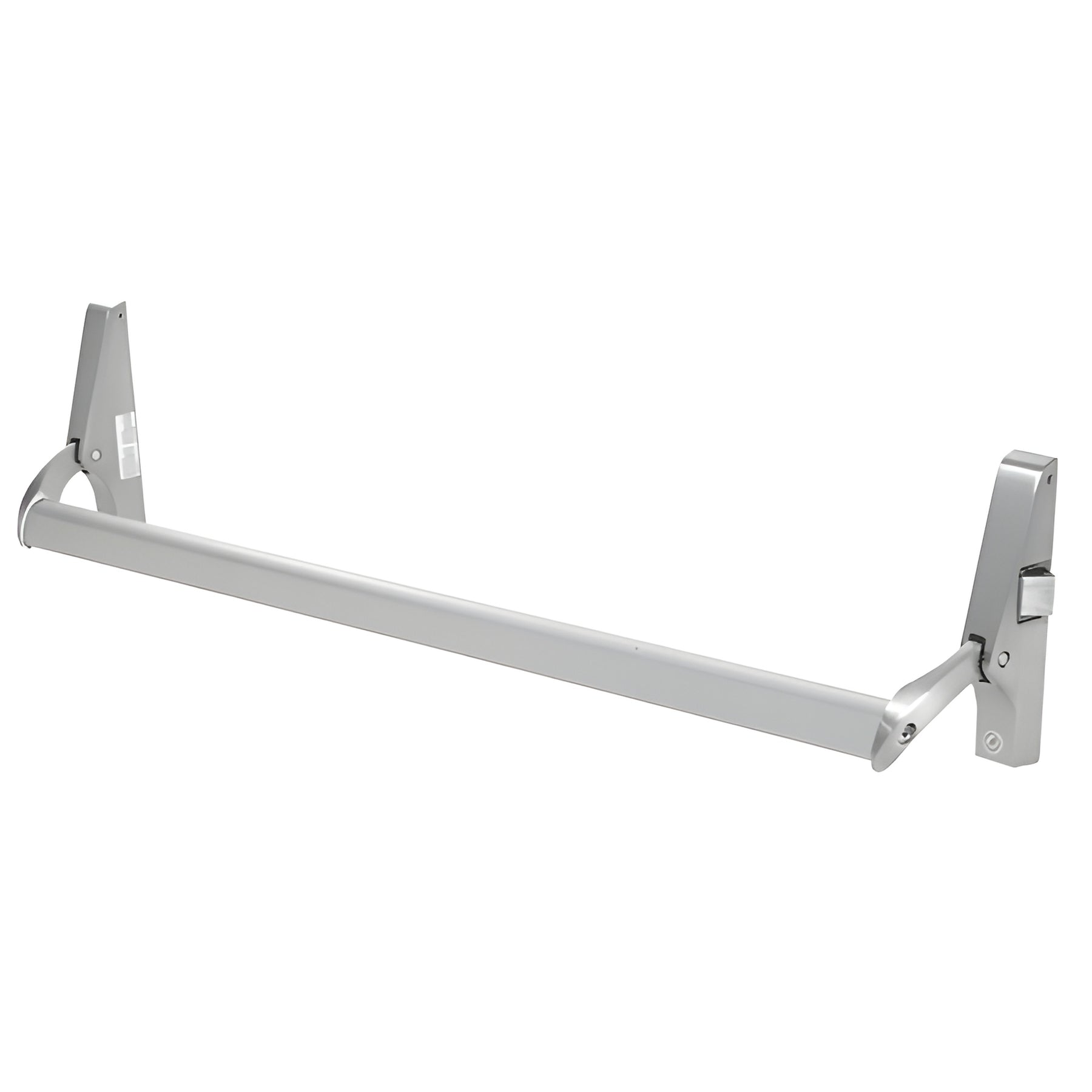 CRL Satin Aluminum Cross Bar Panic Exit Device - Right Hand Reverse Bevel Rim