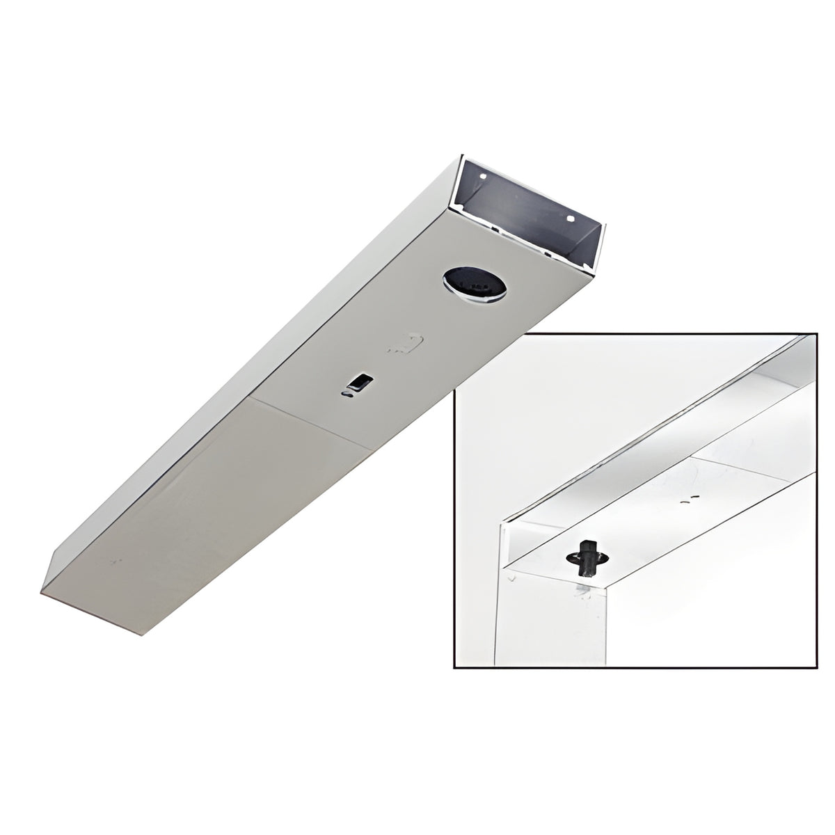 CRL Satin Anodized Custom Length 4-1/2" Single Door Header