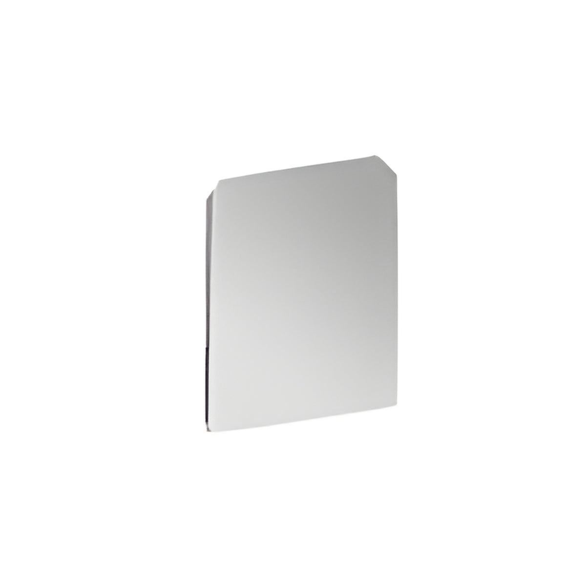 CRL Satin Anodized End Cap for WU3 Series Wet/Dry U-Channel