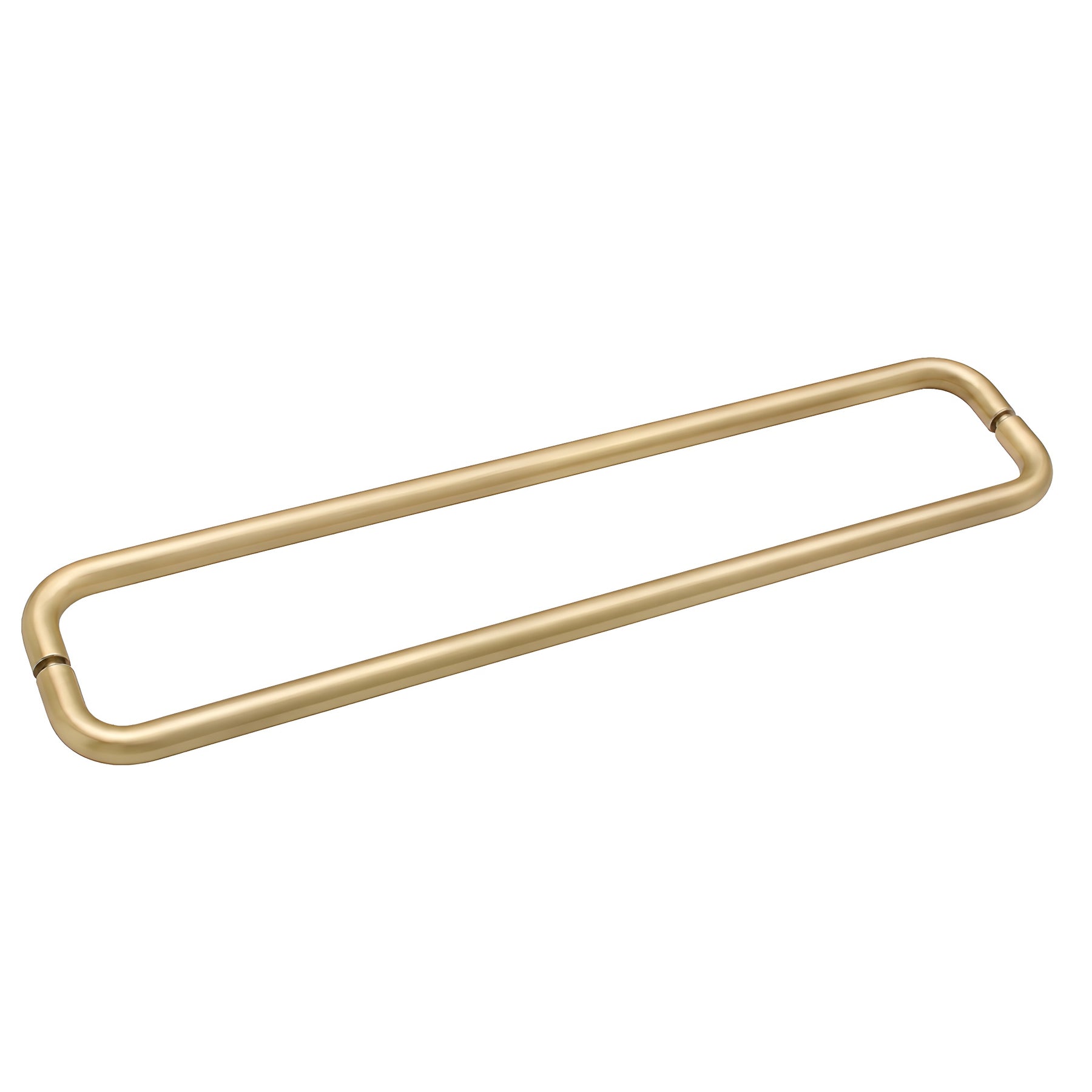 CRL Satin Brass 24" BM Series Back-to-Back Towel Bar Without Metal Washers