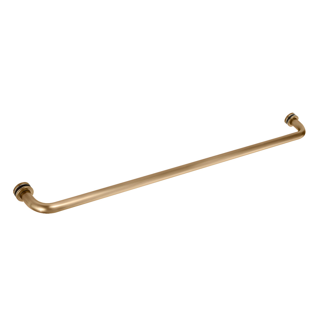 CRL Satin Brass 24" BM Series Tubular Single-Sided Towel Bar