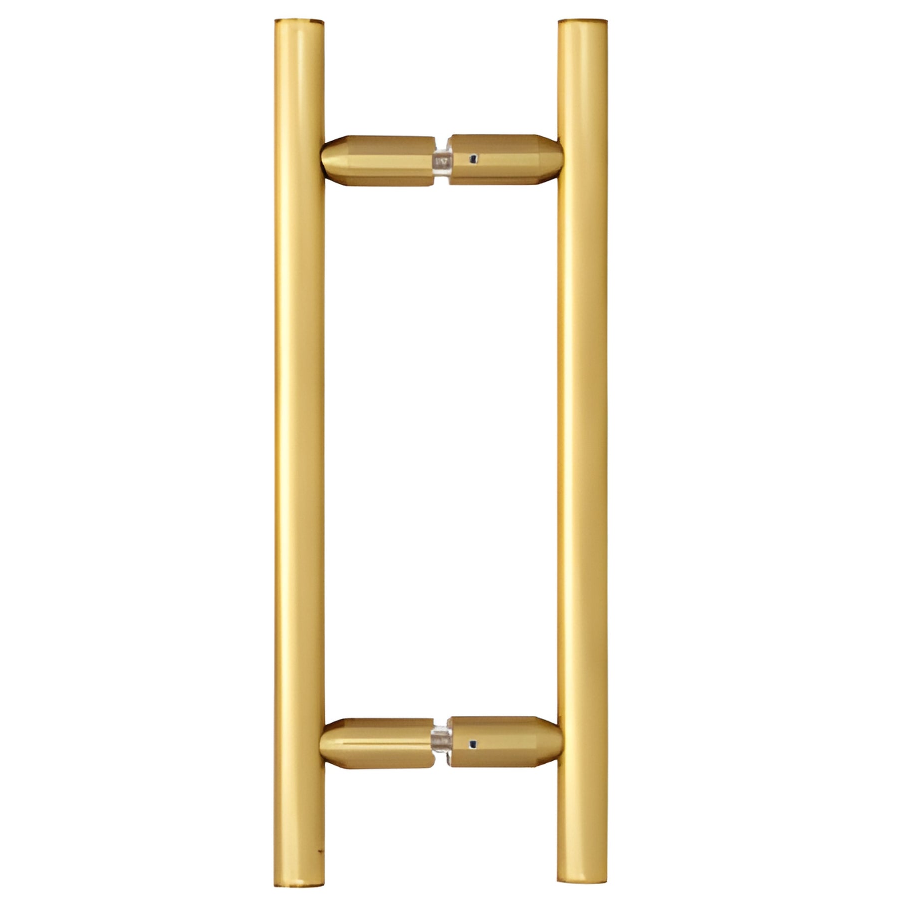 CRL Satin Brass 8" Ladder Style Back-to-Back Pull Handles