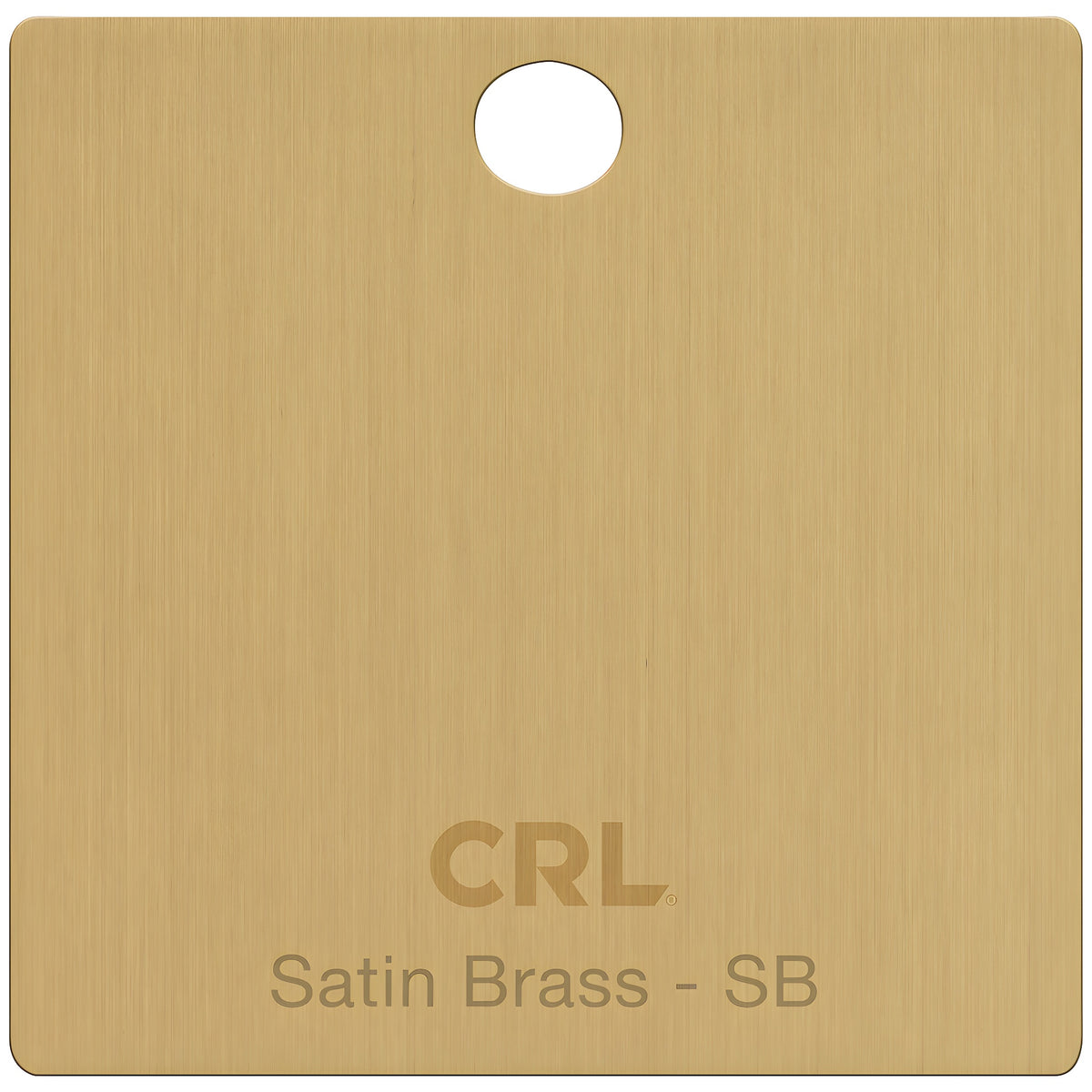 CRL Satin Brass Color Chip