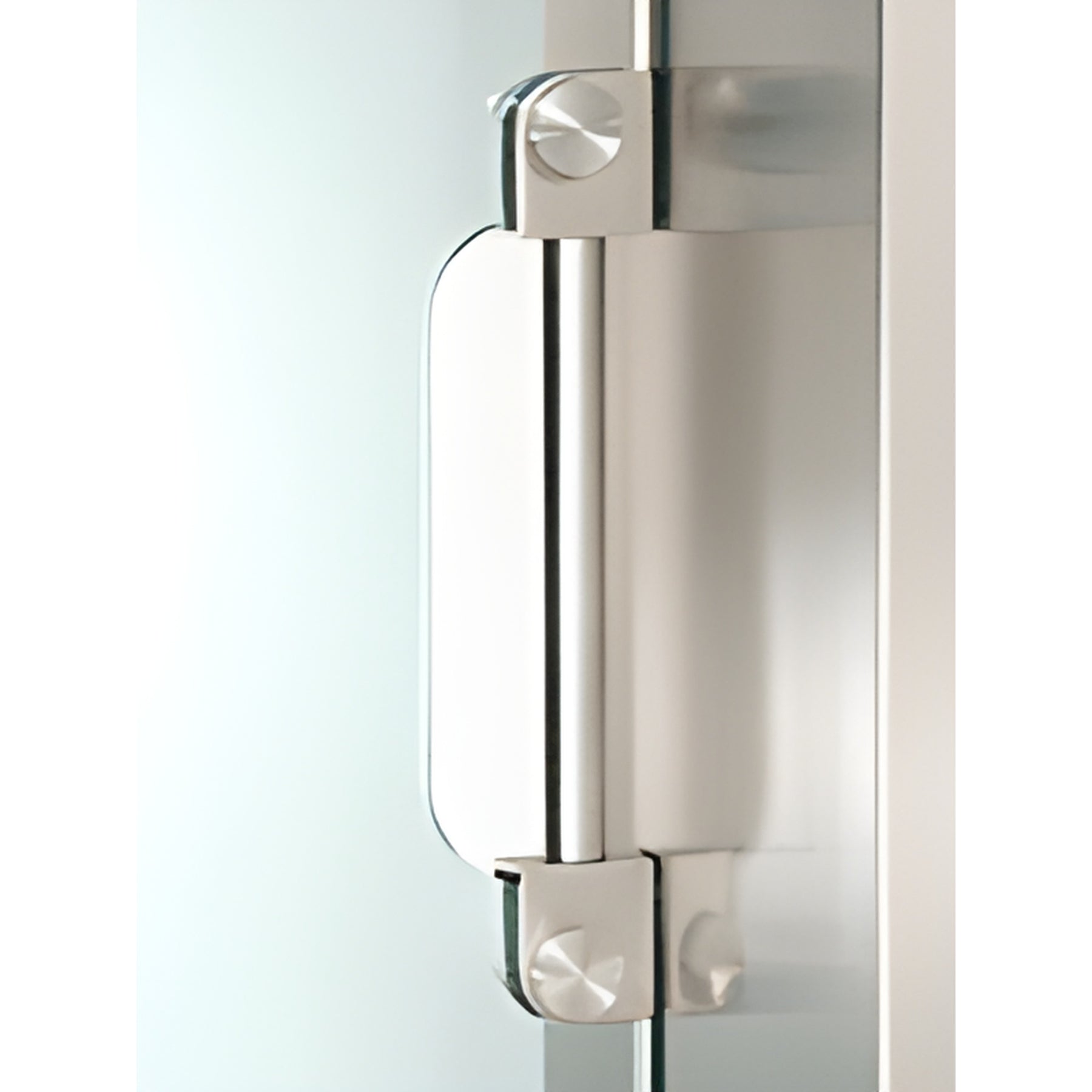 CRL Satin Chrome Finish Frameless Sliding Glass Door Handle