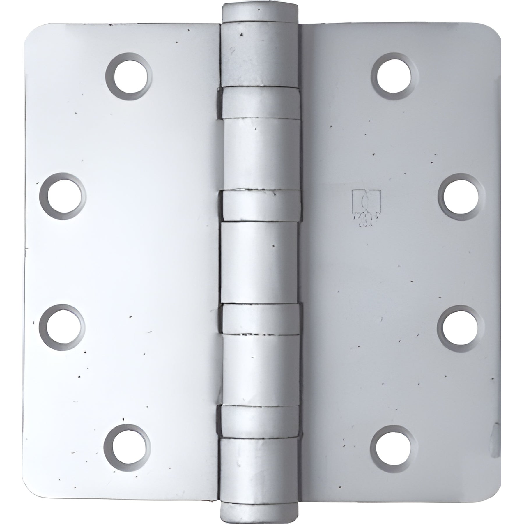 CRL Satin Chrome Non-Removable Pin Heavy Weight 1/4" Radius Ball Bearing Template Butt Hinge