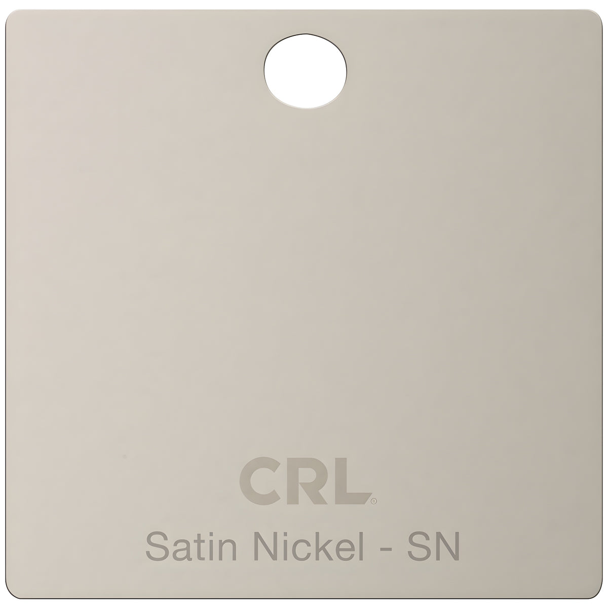 CRL Satin Nickel Color Chip