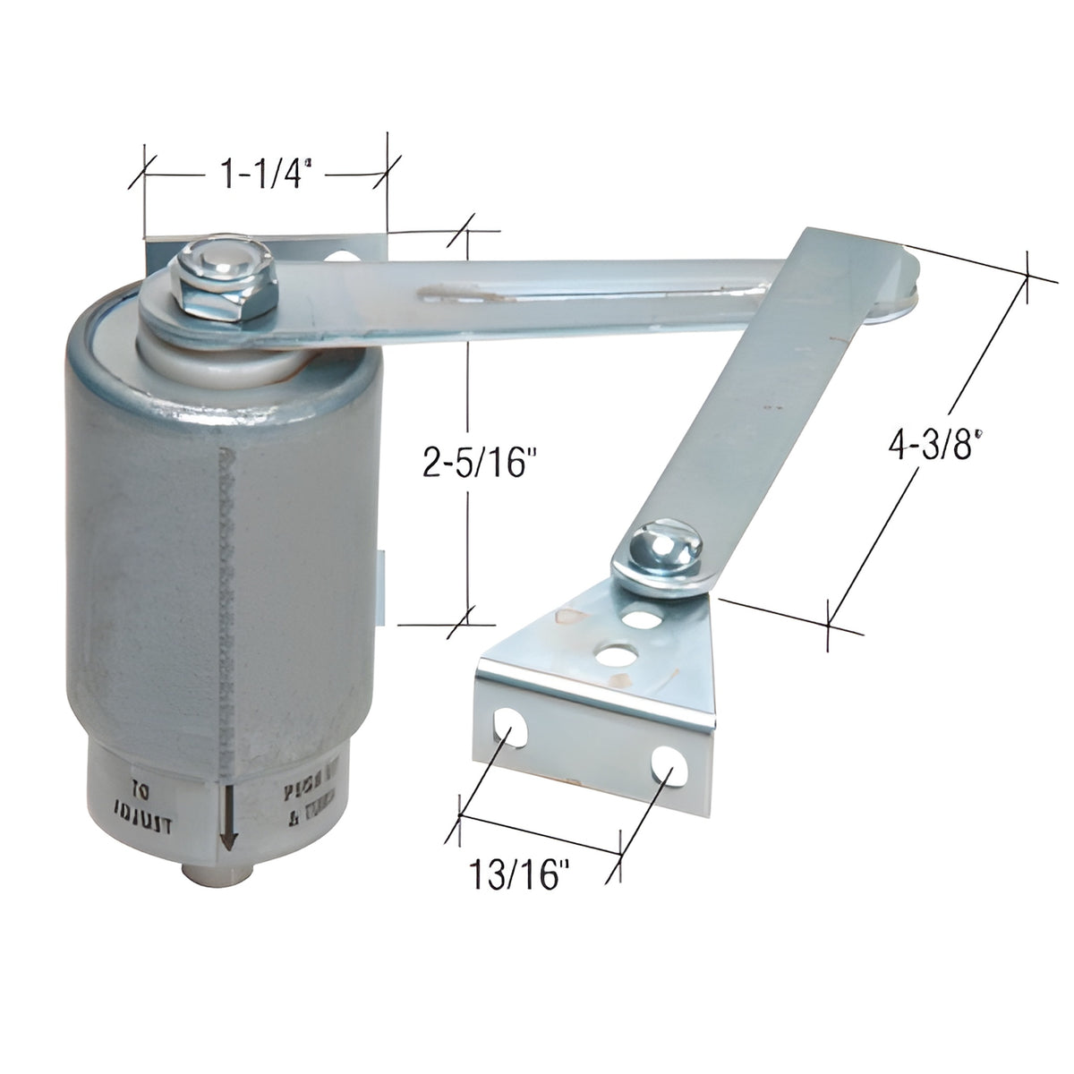 CRL Screen and Storm Door Rotary Hydraulic Closer