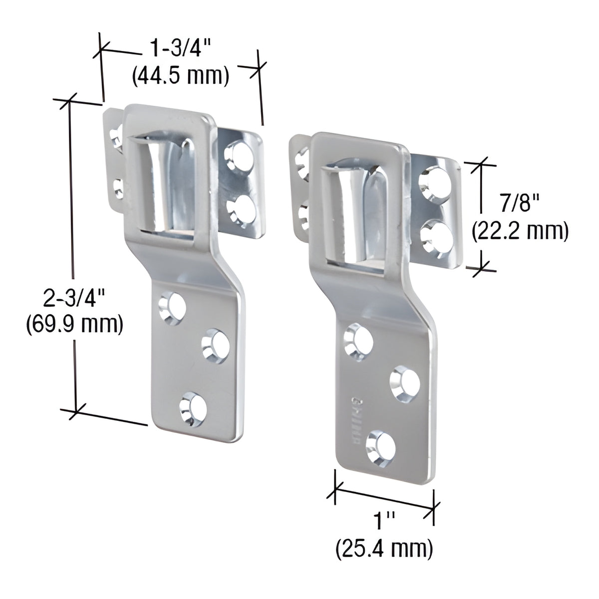 CRL Screen and Storm Window Sash Hangers - Carded