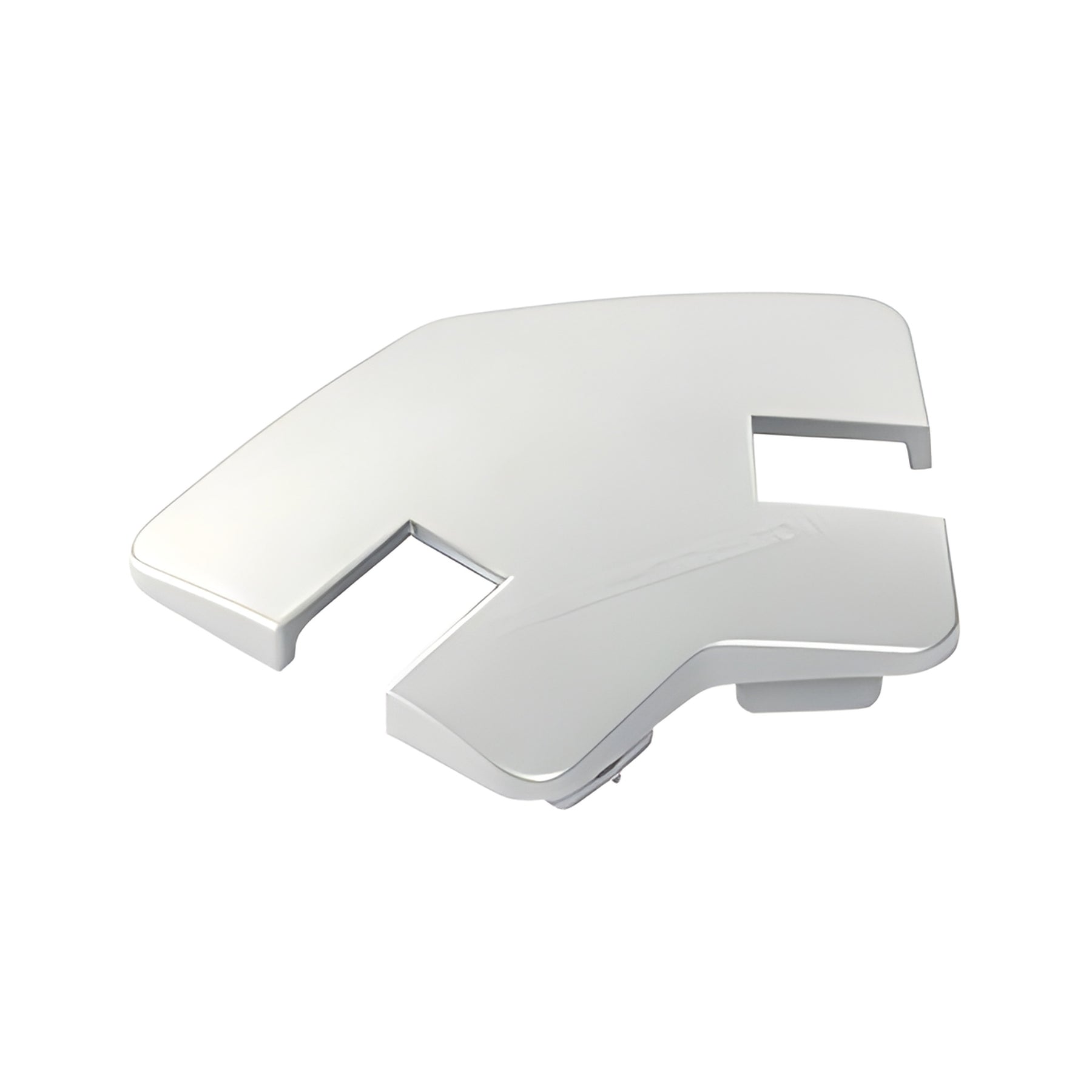 CRL Silver Metallic Notched Cap for 135 Degree Center Post