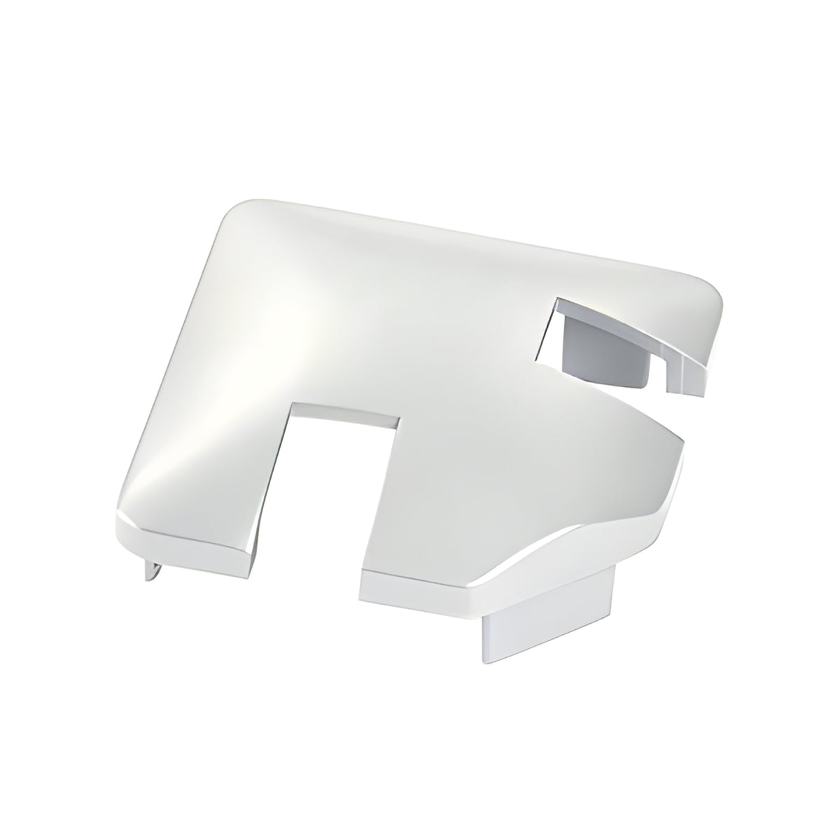 CRL Silver Metallic Notched Cap for 90 Degree Corner Post