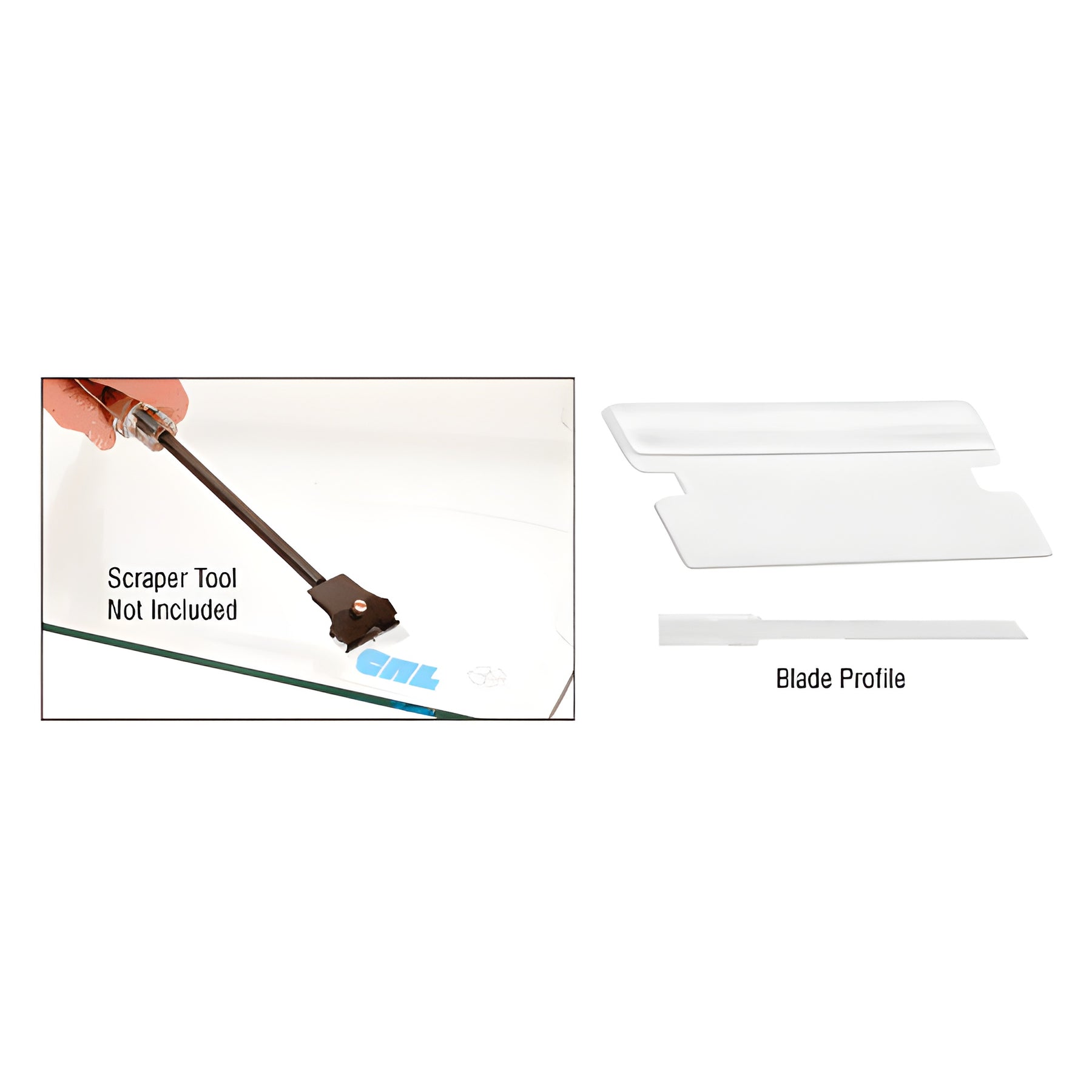 CRL Single Edge Plastic Razor Blades