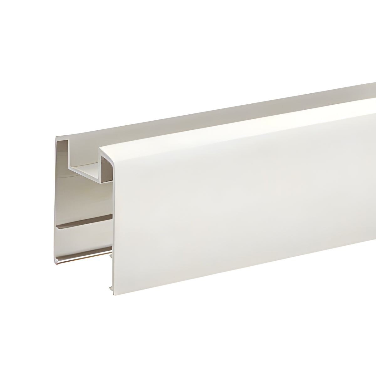 CRL Sky White 200, 300, 350 and 400 Series 241" Long Horizontal Double Glass Mid-Rail