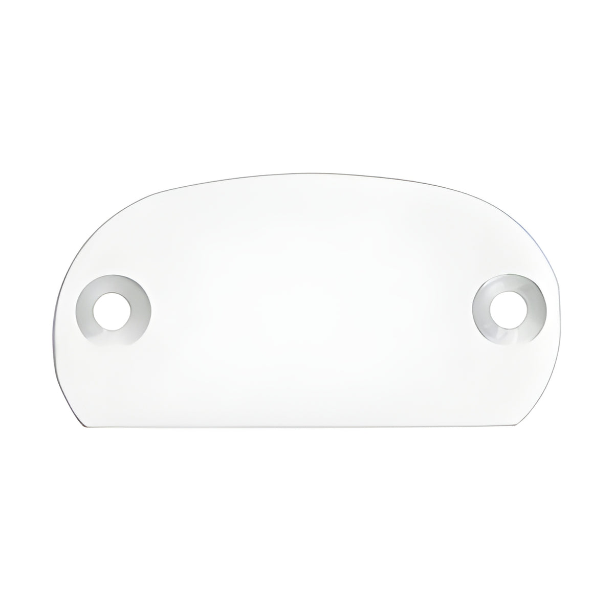 CRL Sky White 320X Series Decorative End Cap