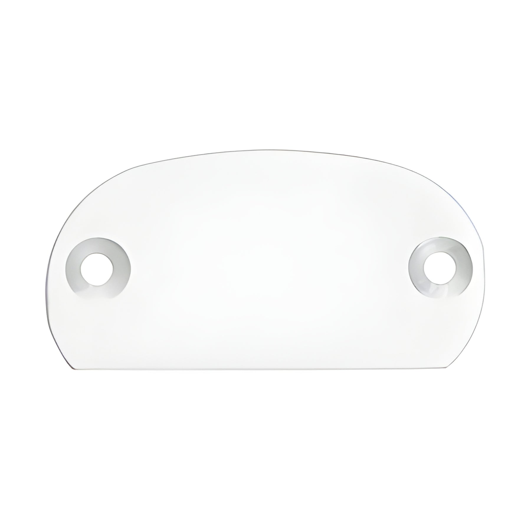 CRL Sky White 320X Series Decorative End Cap