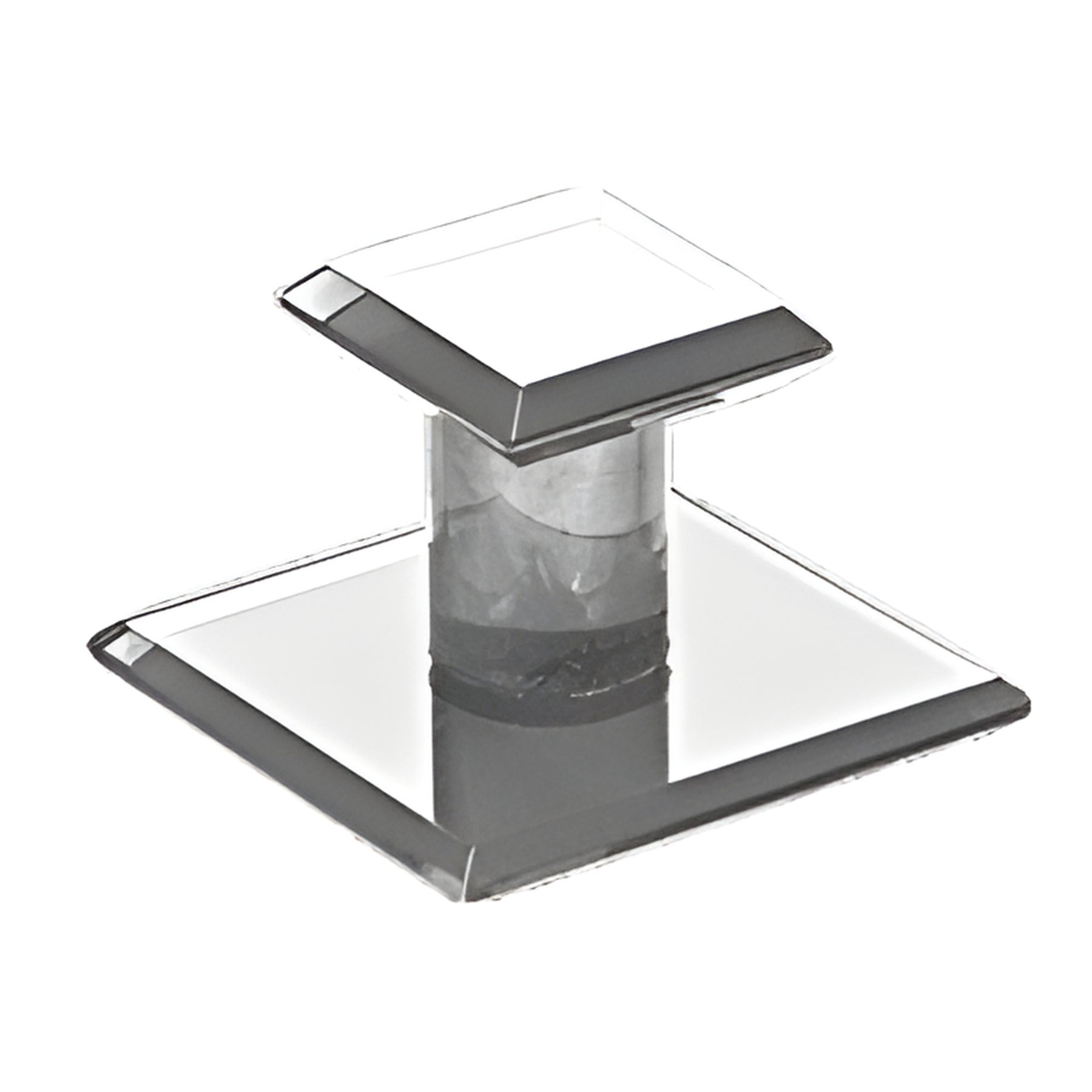 CRL Small Clear Acrylic Stick-On Mirror Pull