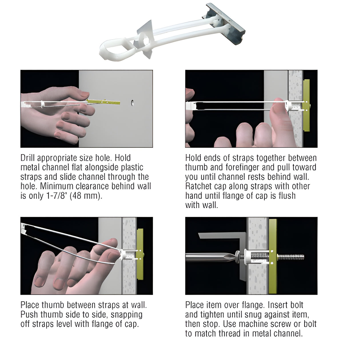 CRL Snaptoggle® 5/16" - 18 Toggle Anchor