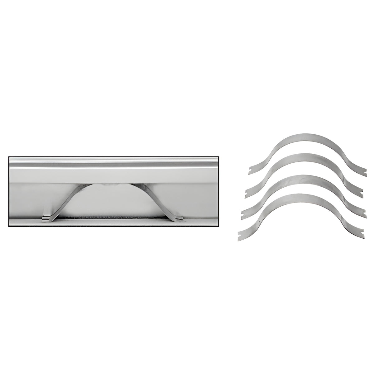 CRL Spring Clip for Aluminum Frame Molding