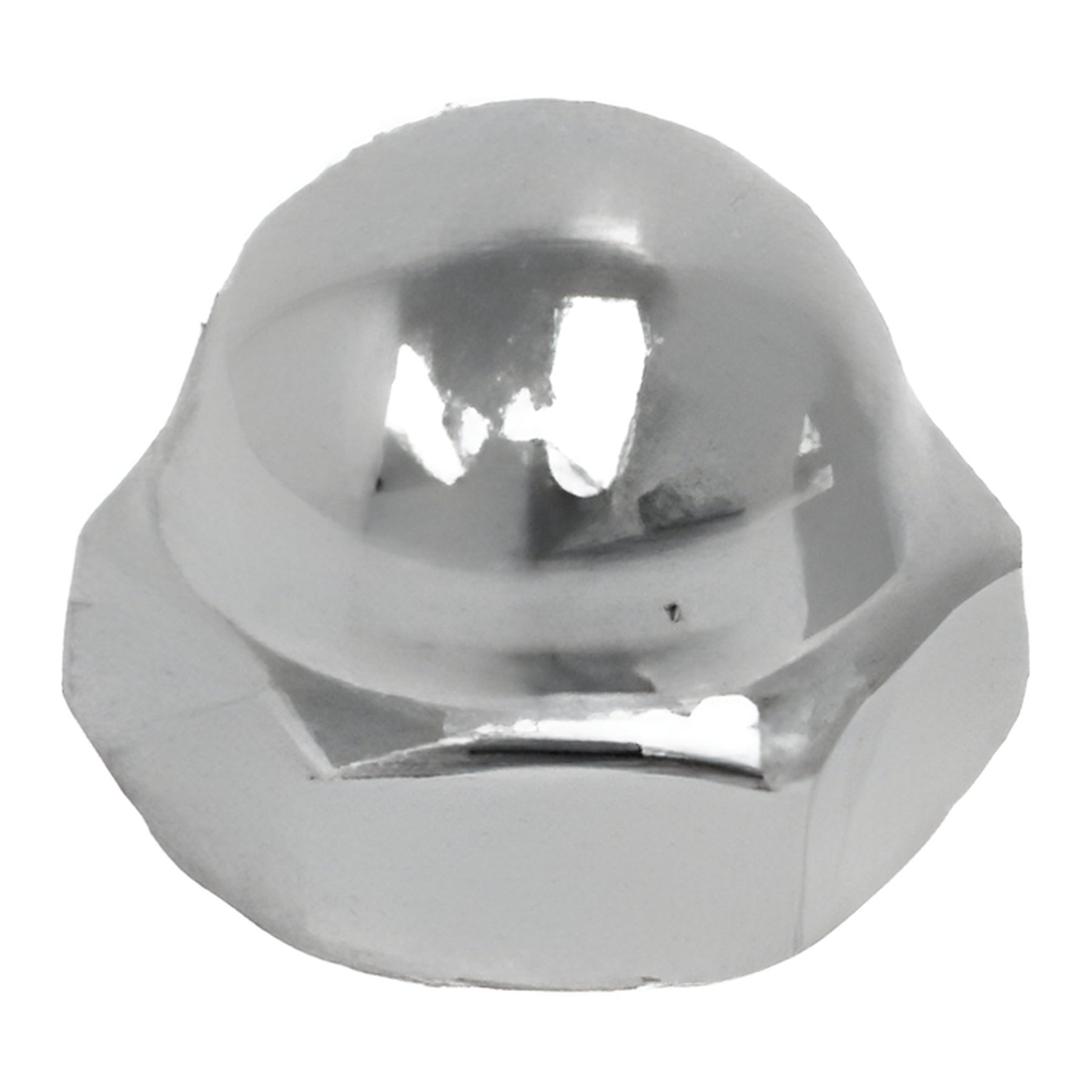 CRL Stainless Steel 3/8"-16 Acorn Cap Nut for 1-1/2" and 2" Standoffs