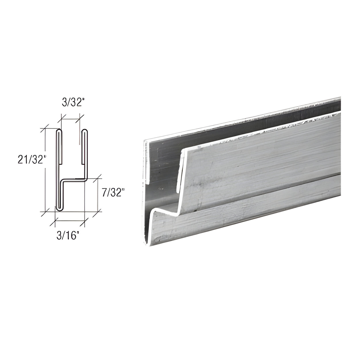 CRL Storm Window Leg Frame for Single Strength Glass